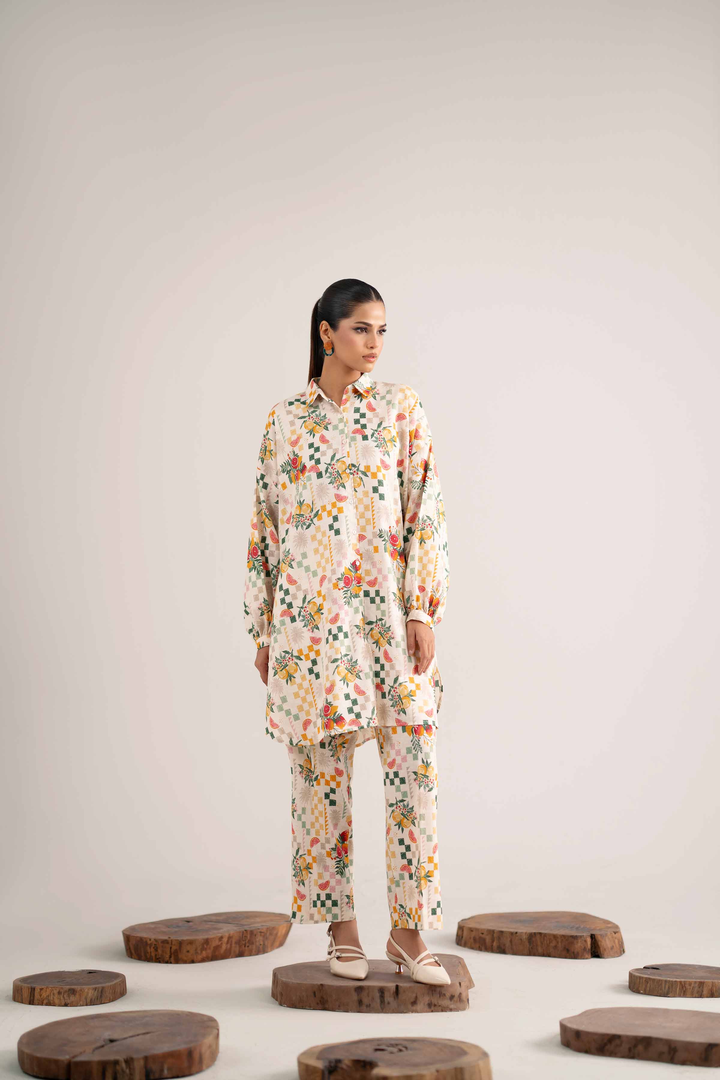 1 Piece - Digital Printed Loose Fabric - 42503965 for Women - Freedom To Buy Collection | Nishat | Shop Online