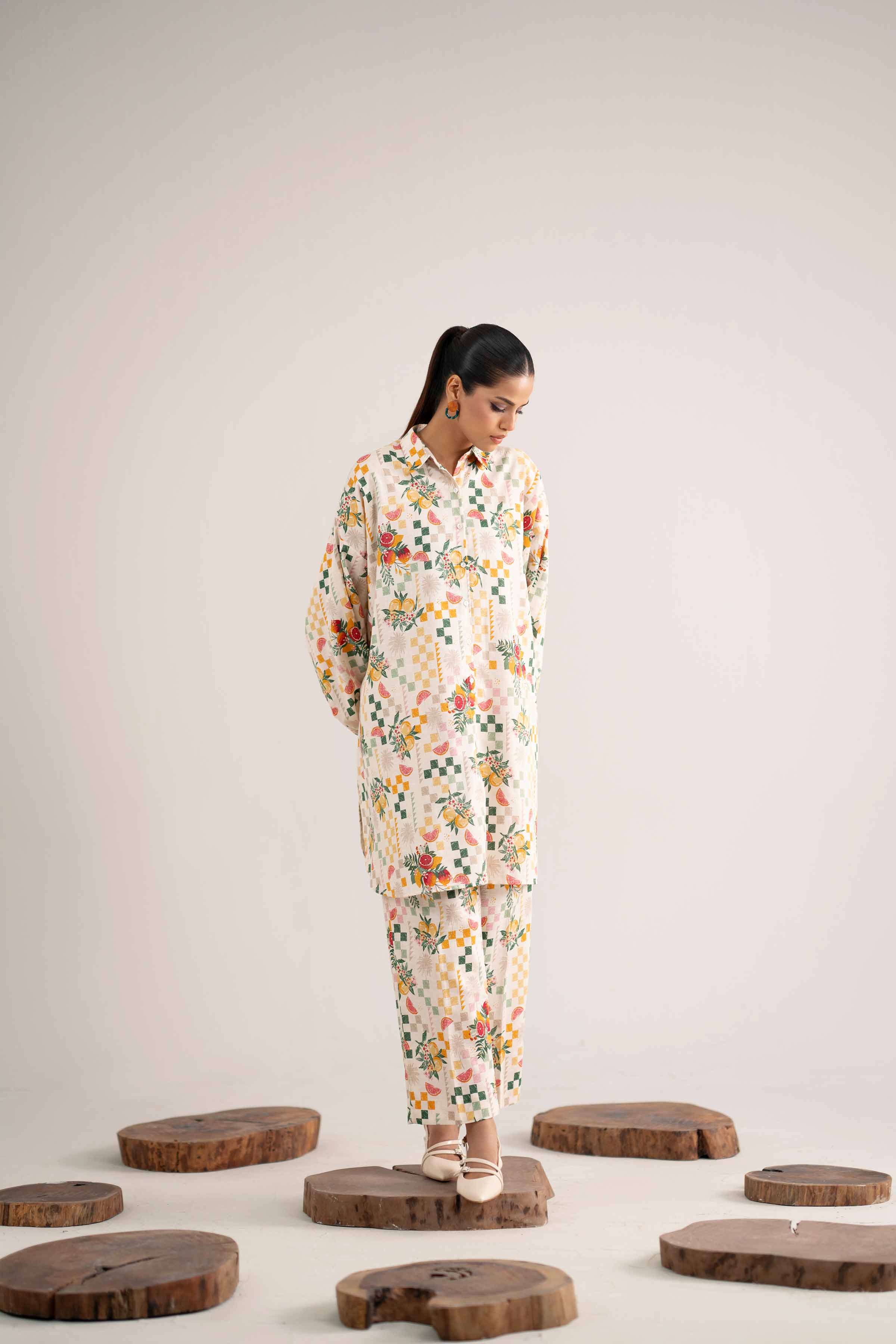 1 Piece - Digital Printed Loose Fabric - 42503965 for Women - Freedom To Buy Collection | Nishat | Shop Online