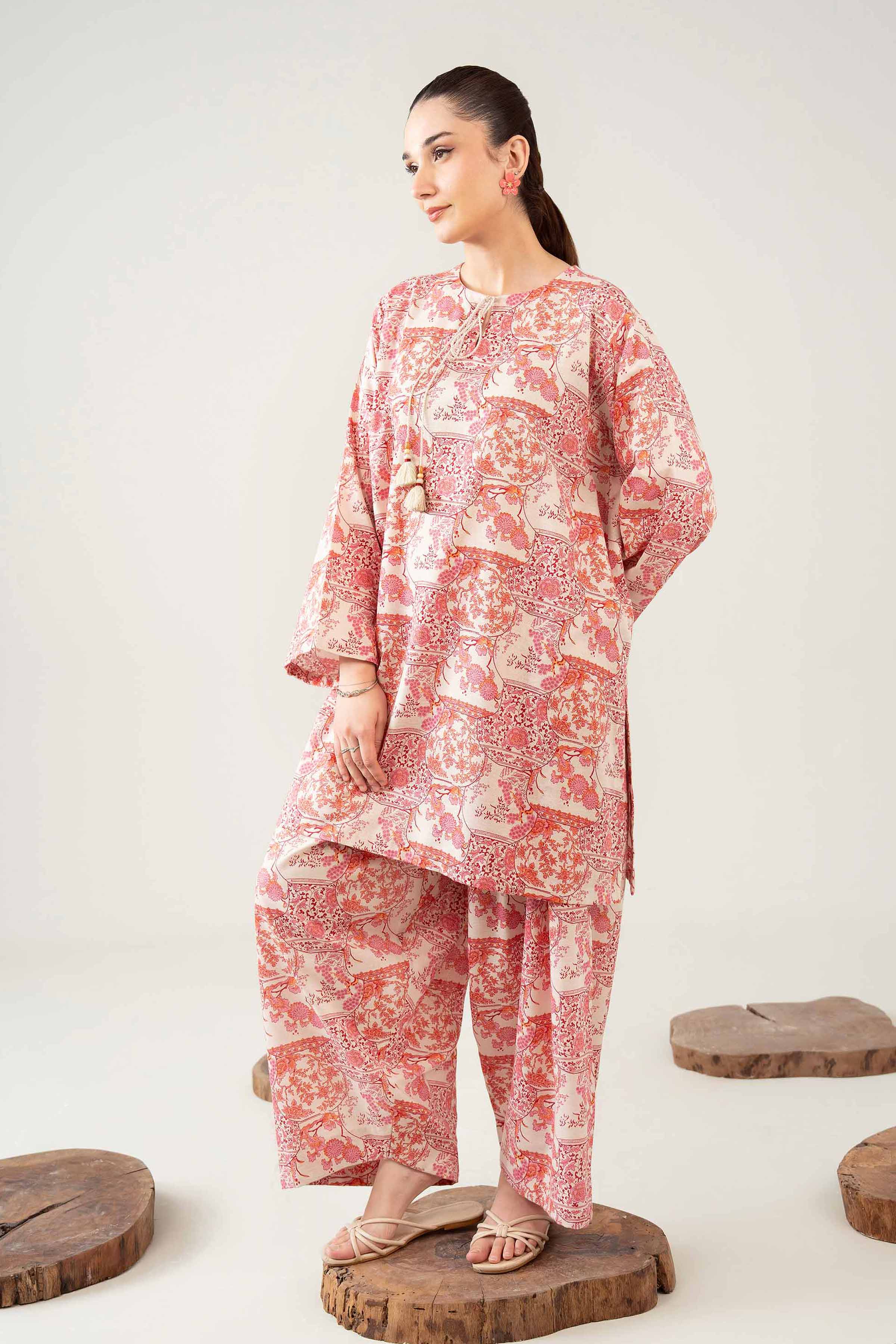 1 Piece - Digital Printed Loose Fabric - 42503966 for Women - Freedom To Buy Collection | Nishat | Shop Online
