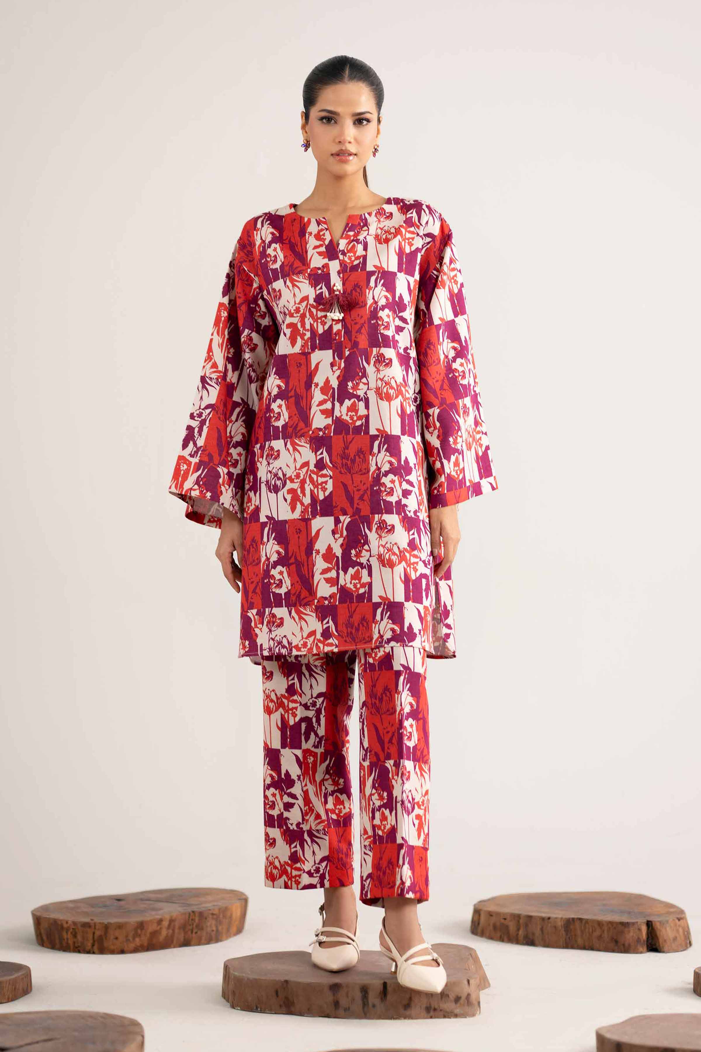 1 Piece - Digital Printed Loose Fabric - 42503972 for Women - Freedom To Buy Collection | Nishat | Shop Online