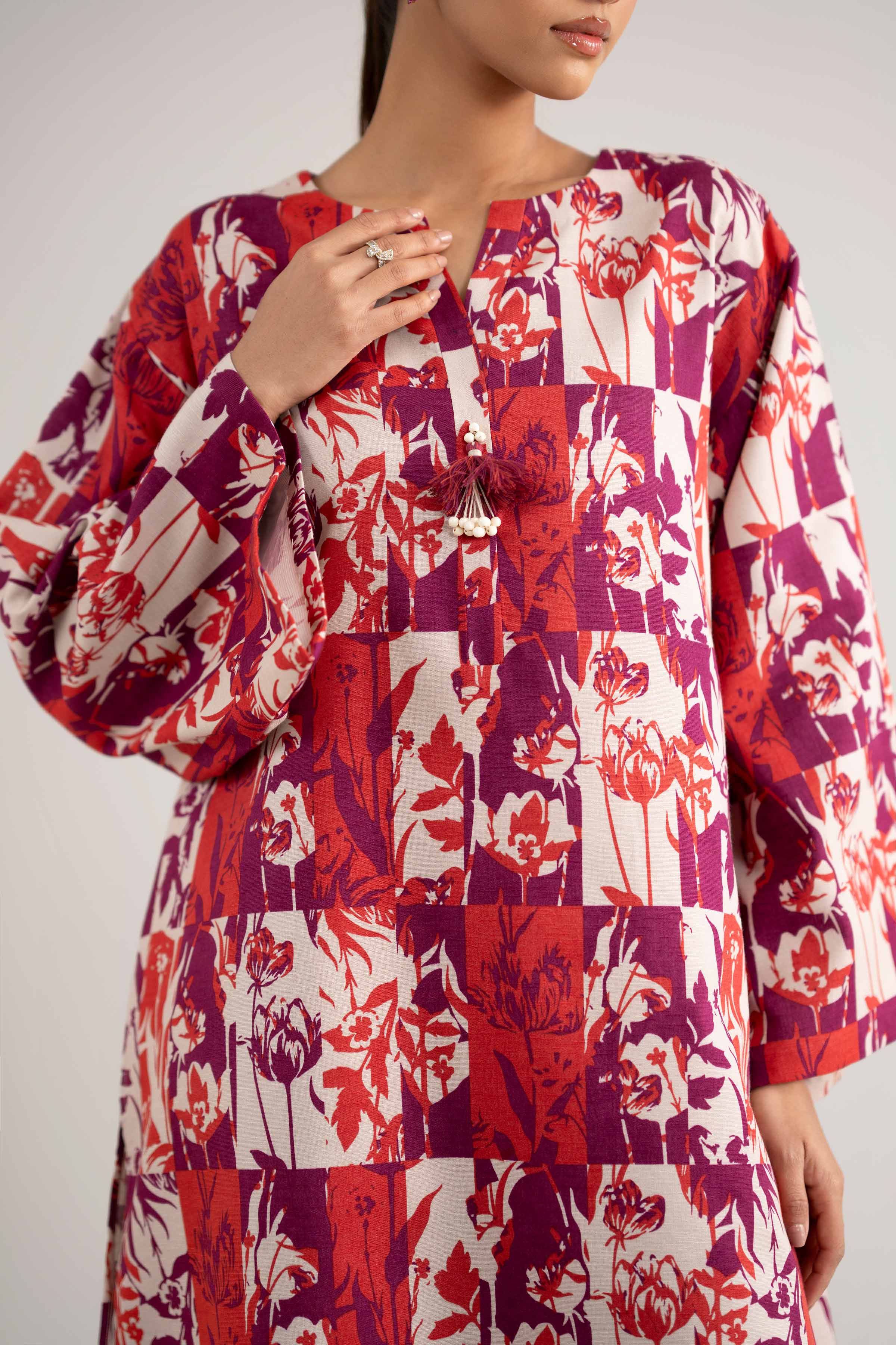 1 Piece - Digital Printed Loose Fabric - 42503972 for Women - Freedom To Buy Collection | Nishat | Shop Online