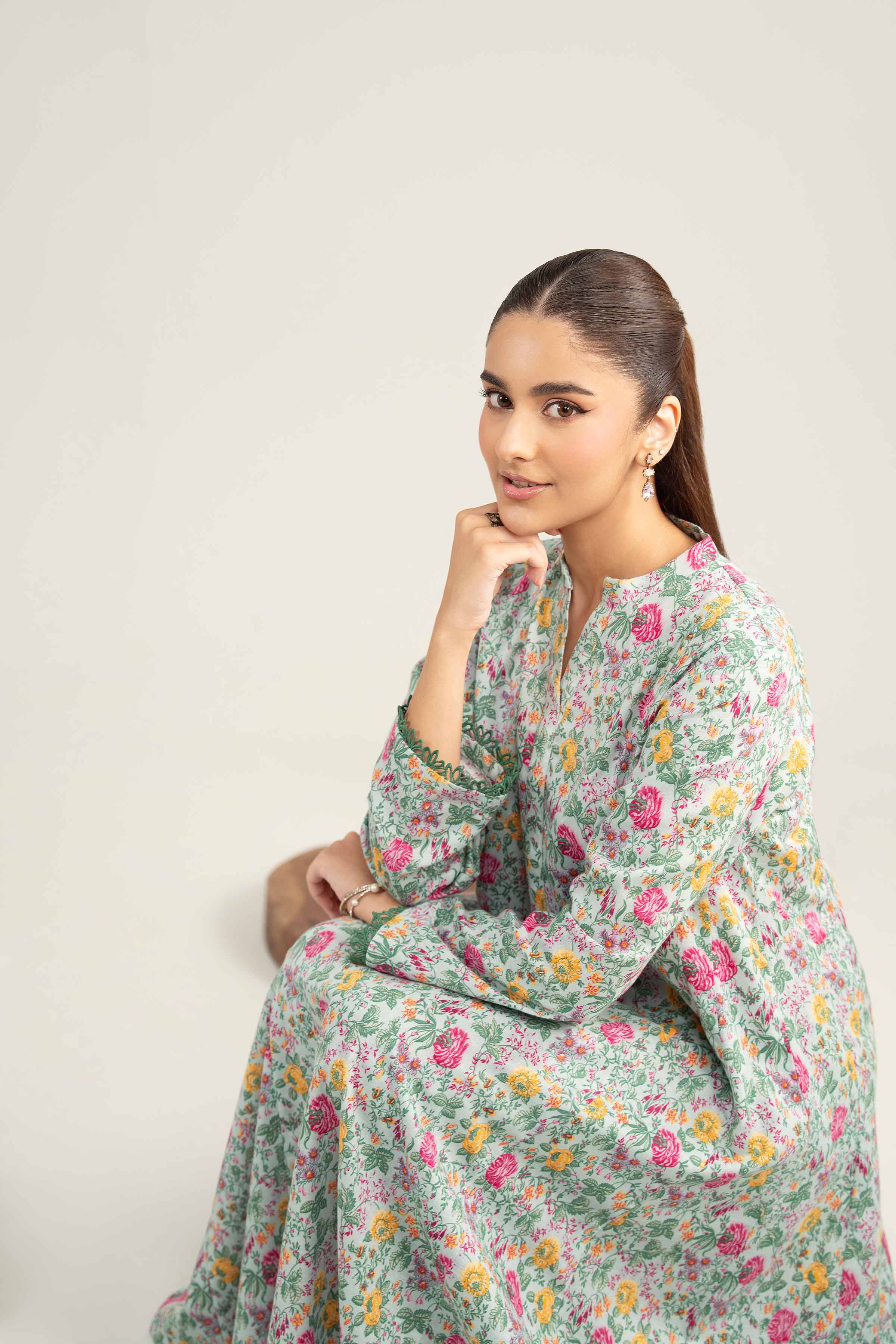 1 Piece - Digital Printed Loose Fabric - 42503974 for Women - Freedom To Buy Collection | Nishat | Shop Online
