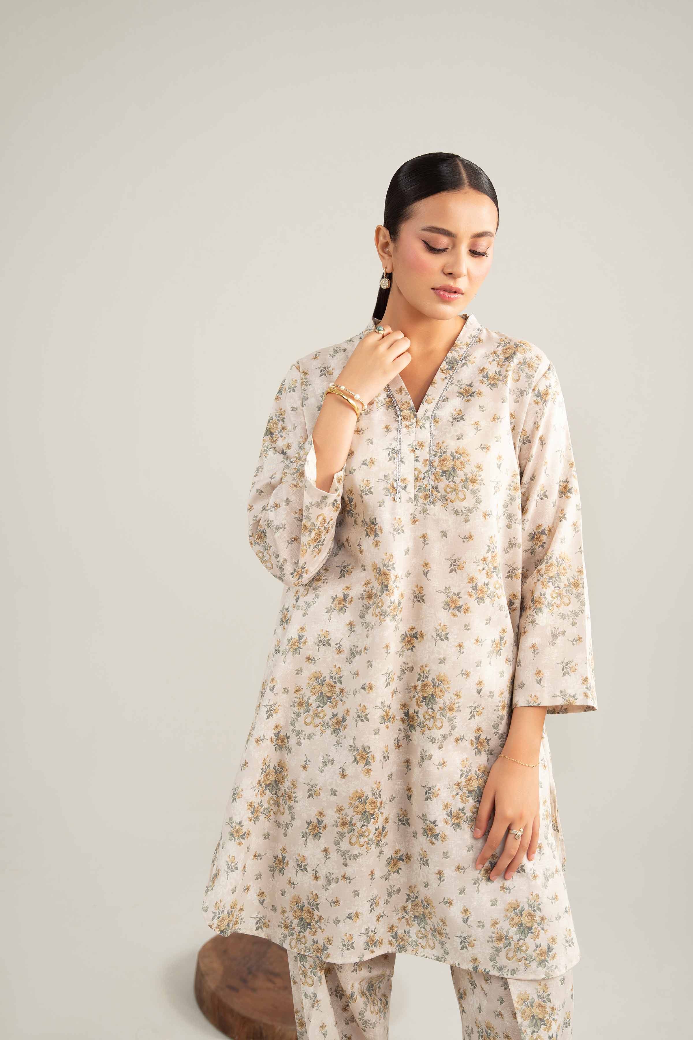 1 Piece - Digital Printed Loose Fabric - 42503975 for Women - Freedom To Buy Collection | Nishat | Shop Online