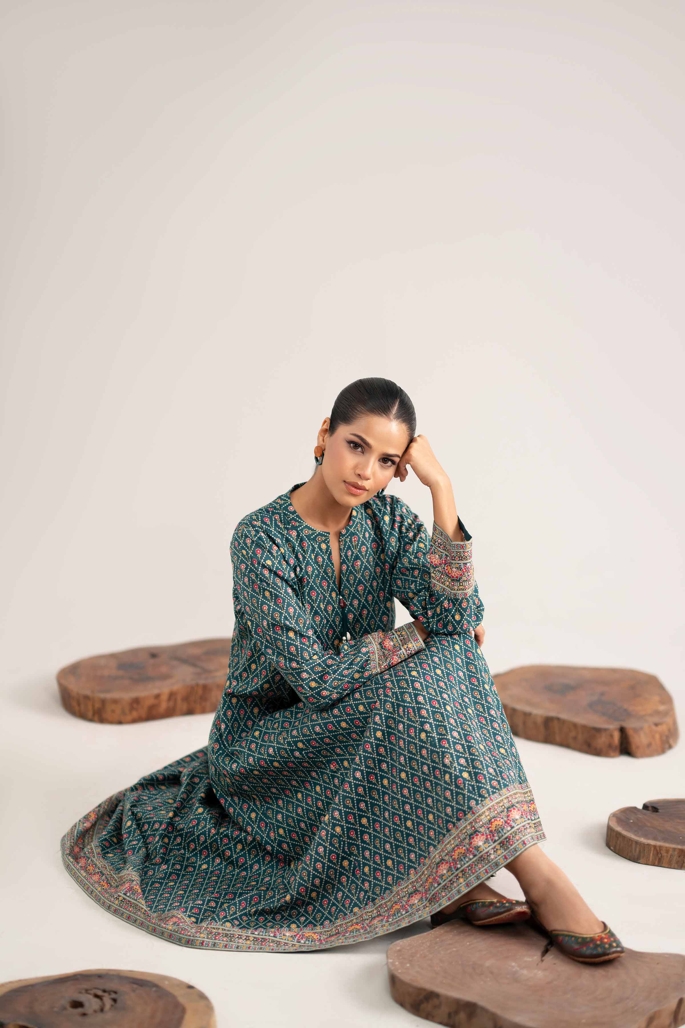 1 Piece - Digital Printed Loose Fabric - 42503976 for Women - Freedom To Buy Collection | Nishat | Shop Online