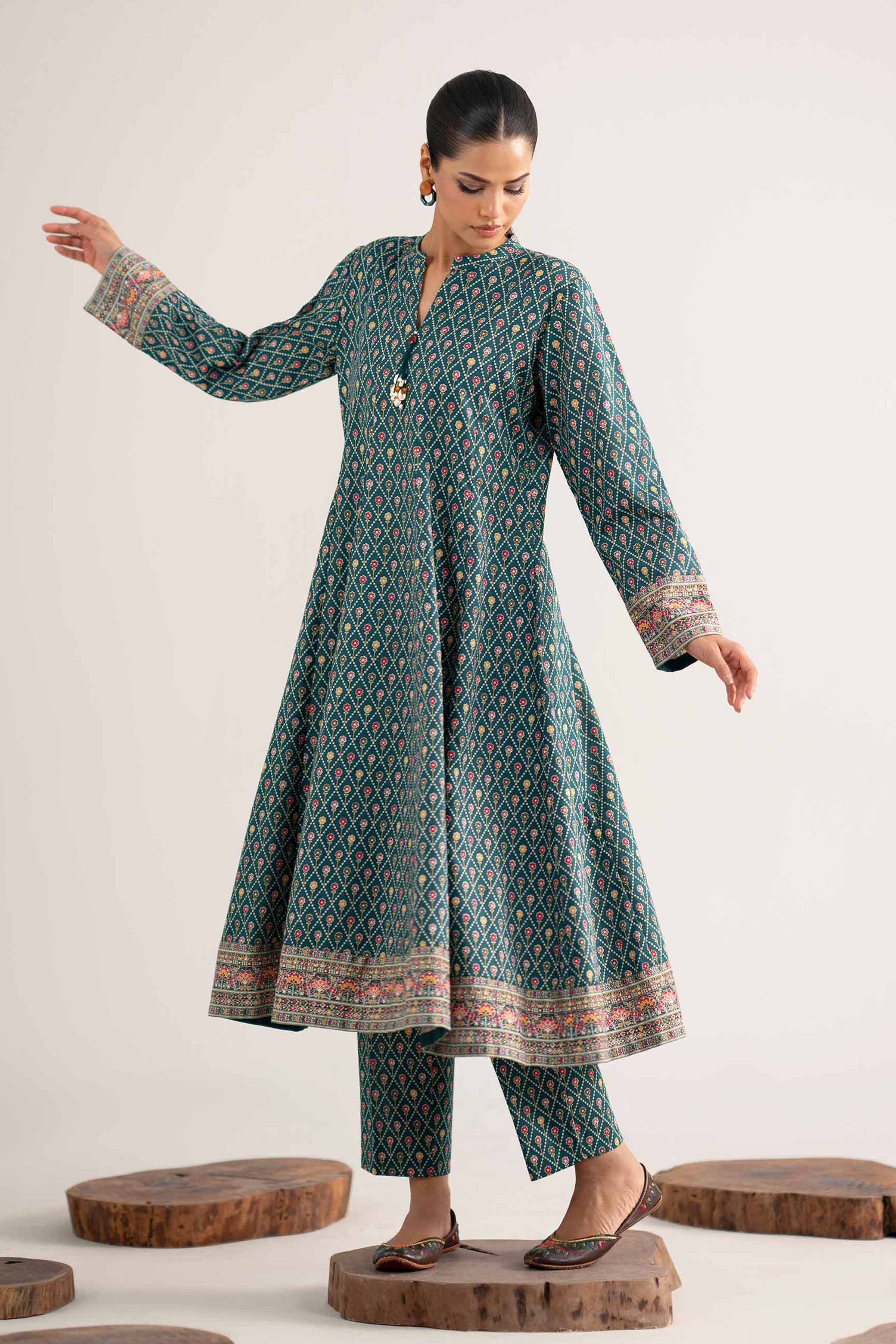 1 Piece - Digital Printed Loose Fabric - 42503976 for Women - Freedom To Buy Collection | Nishat | Shop Online