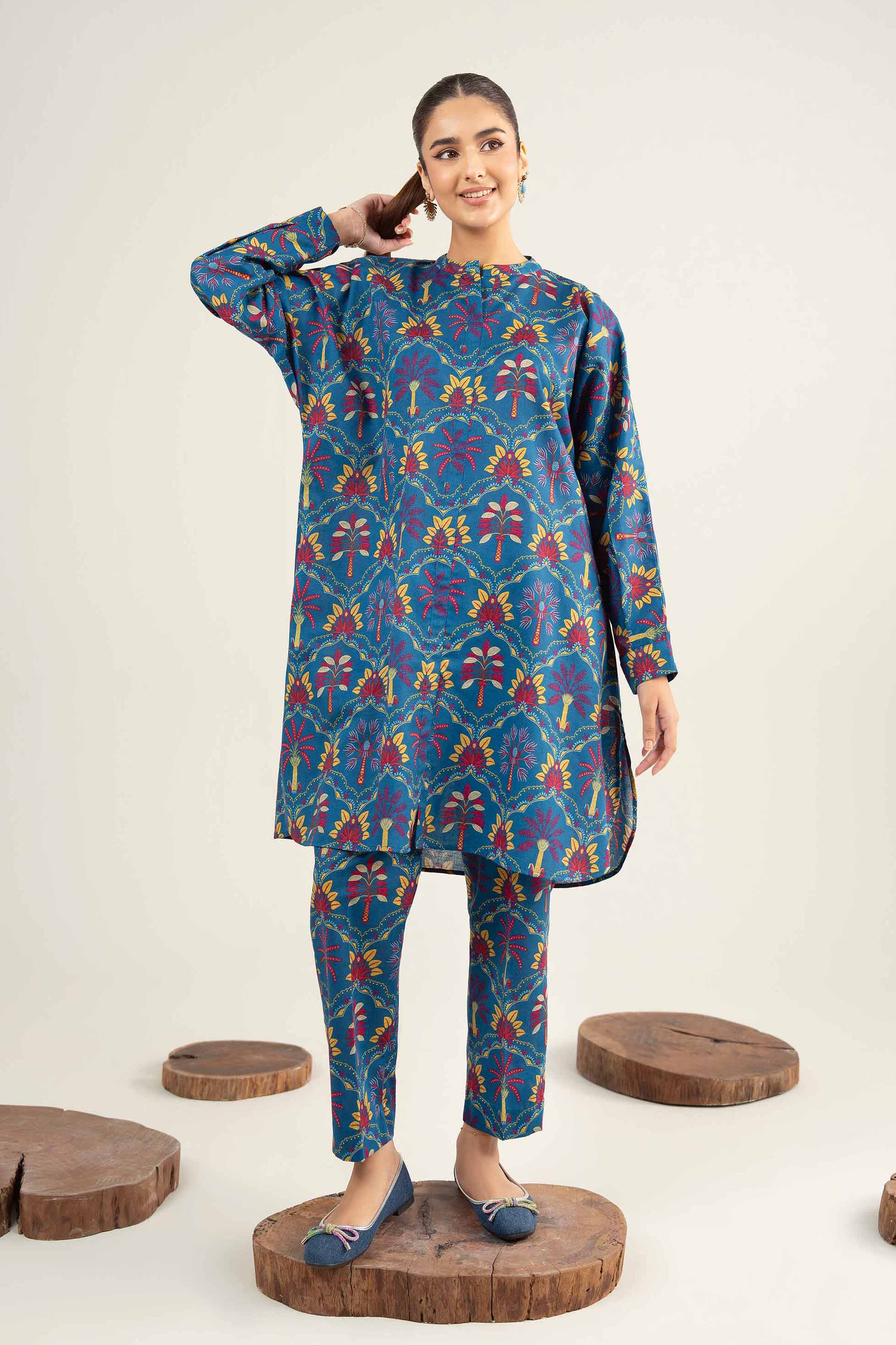 1 Piece - Digital Printed Loose Fabric - 42503977 for Women - Freedom To Buy Collection | Nishat | Shop Online