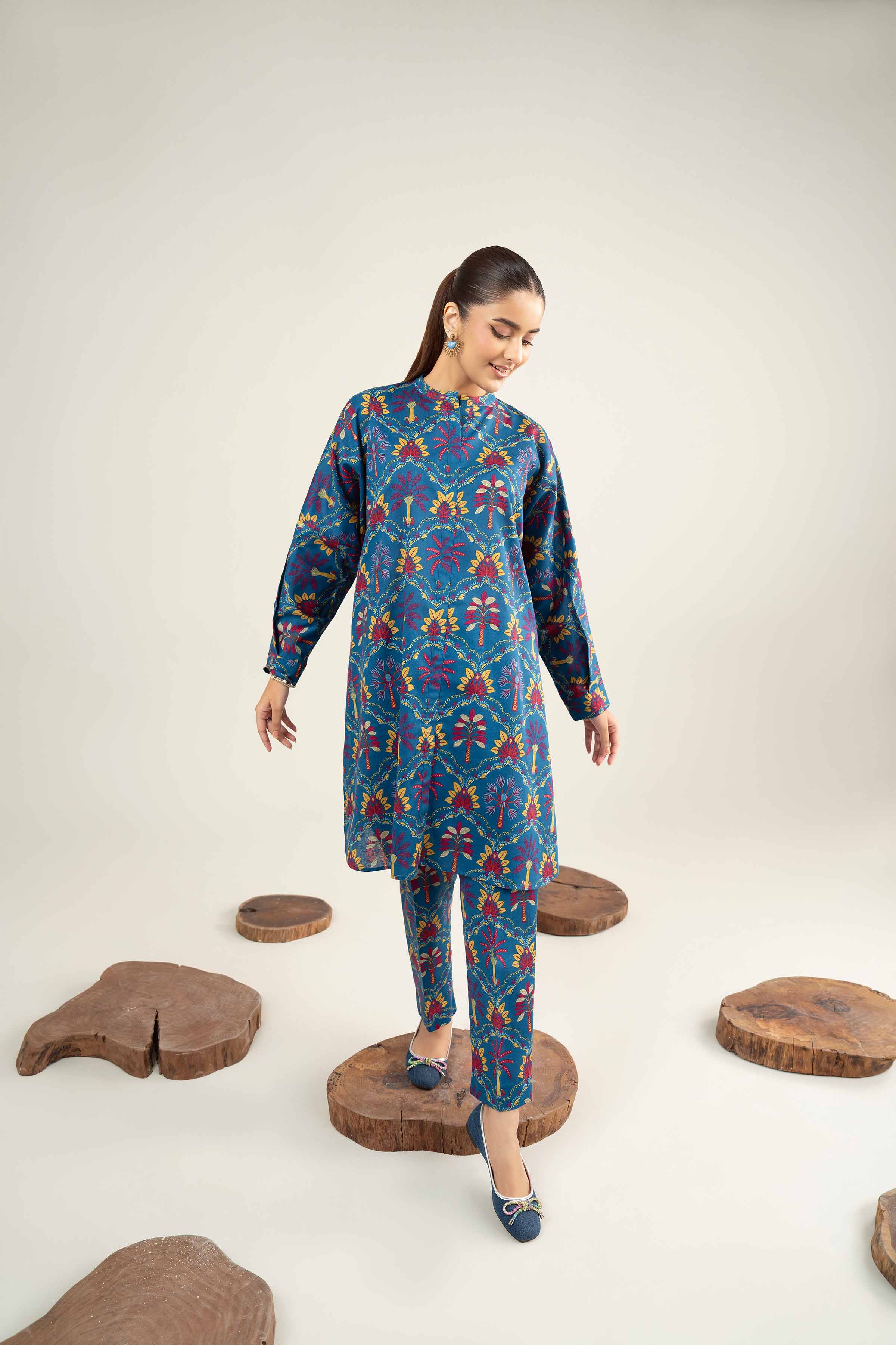 1 Piece - Digital Printed Loose Fabric - 42503977 for Women - Freedom To Buy Collection | Nishat | Shop Online