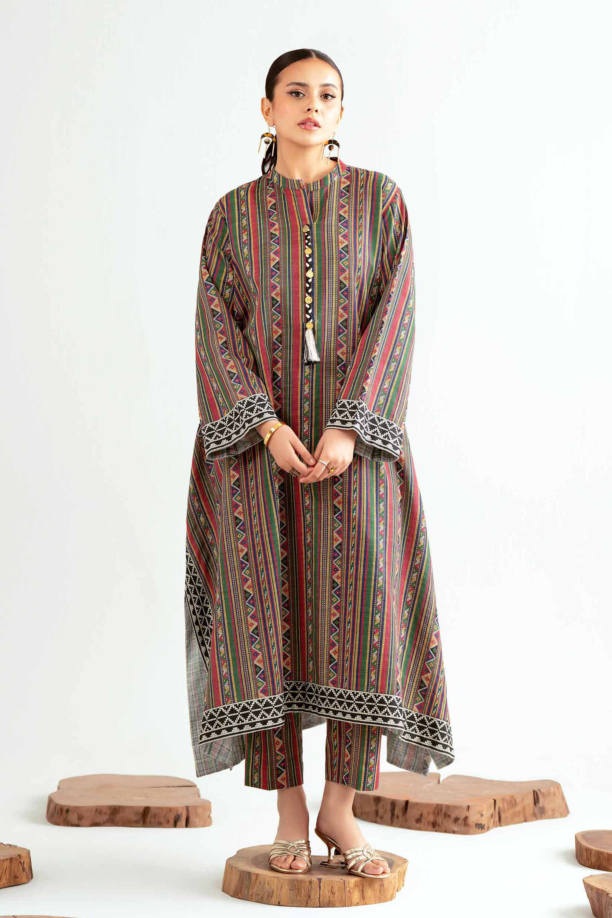 1 Piece - Digital Printed Loose Fabric - 42503981 for Women - Freedom To Buy Collection | Nishat | Shop Online