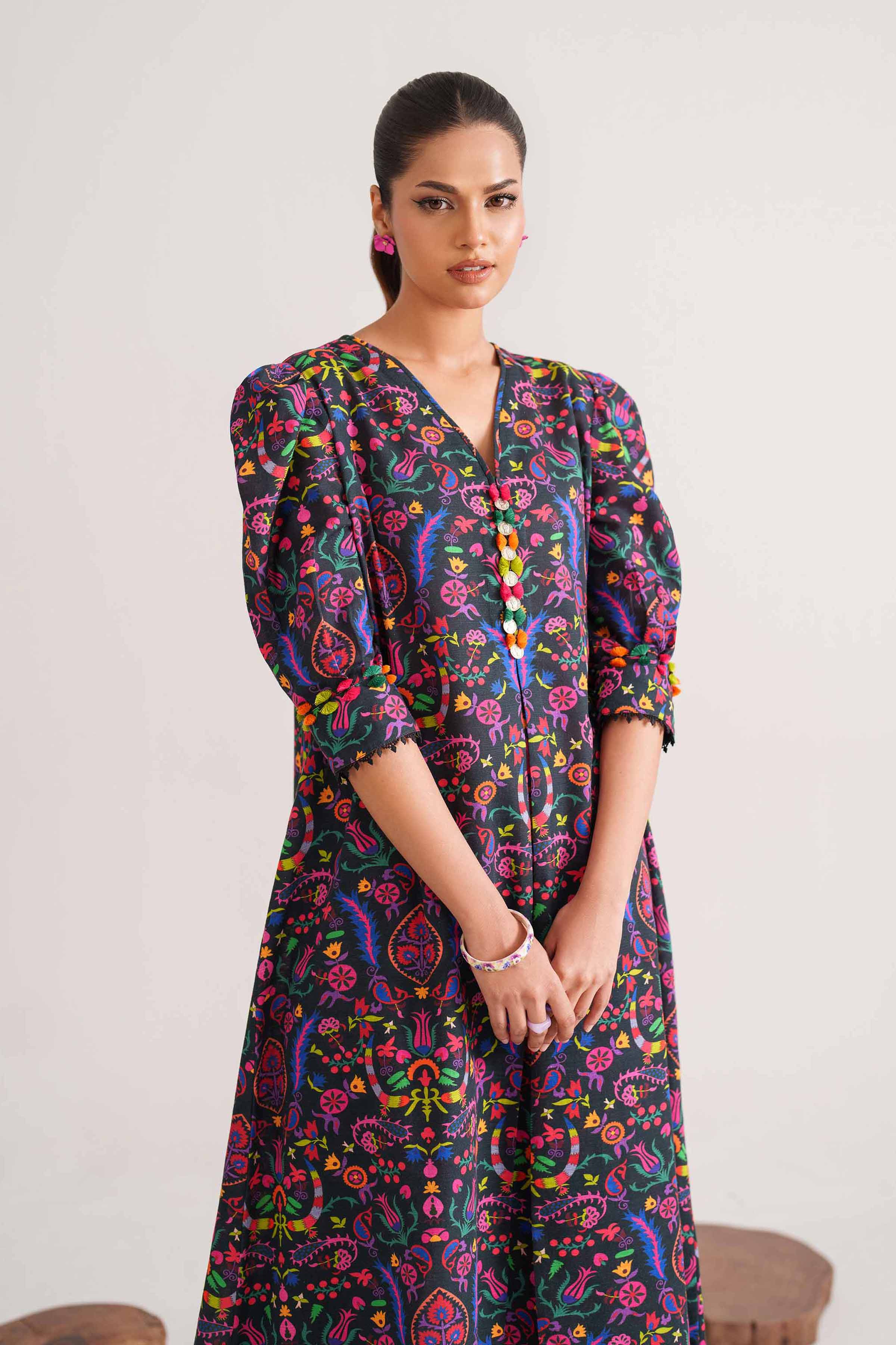 1 Piece - Digital Printed Loose Fabric - 42503982 for Women - Freedom To Buy Collection | Nishat | Shop Online