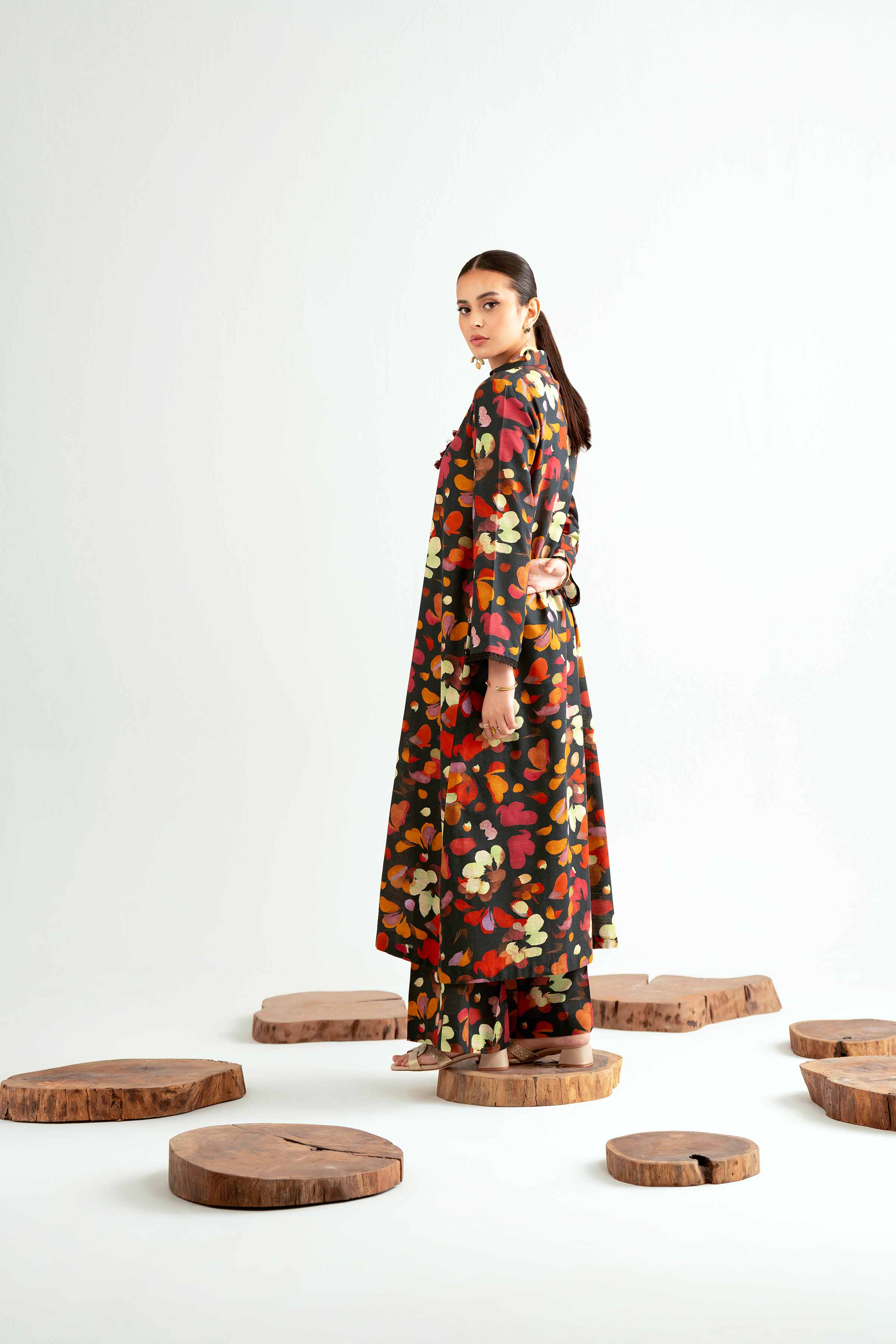 1 Piece - Digital Printed Loose Fabric - 42503984 for Women - Freedom To Buy Collection | Nishat | Shop Online