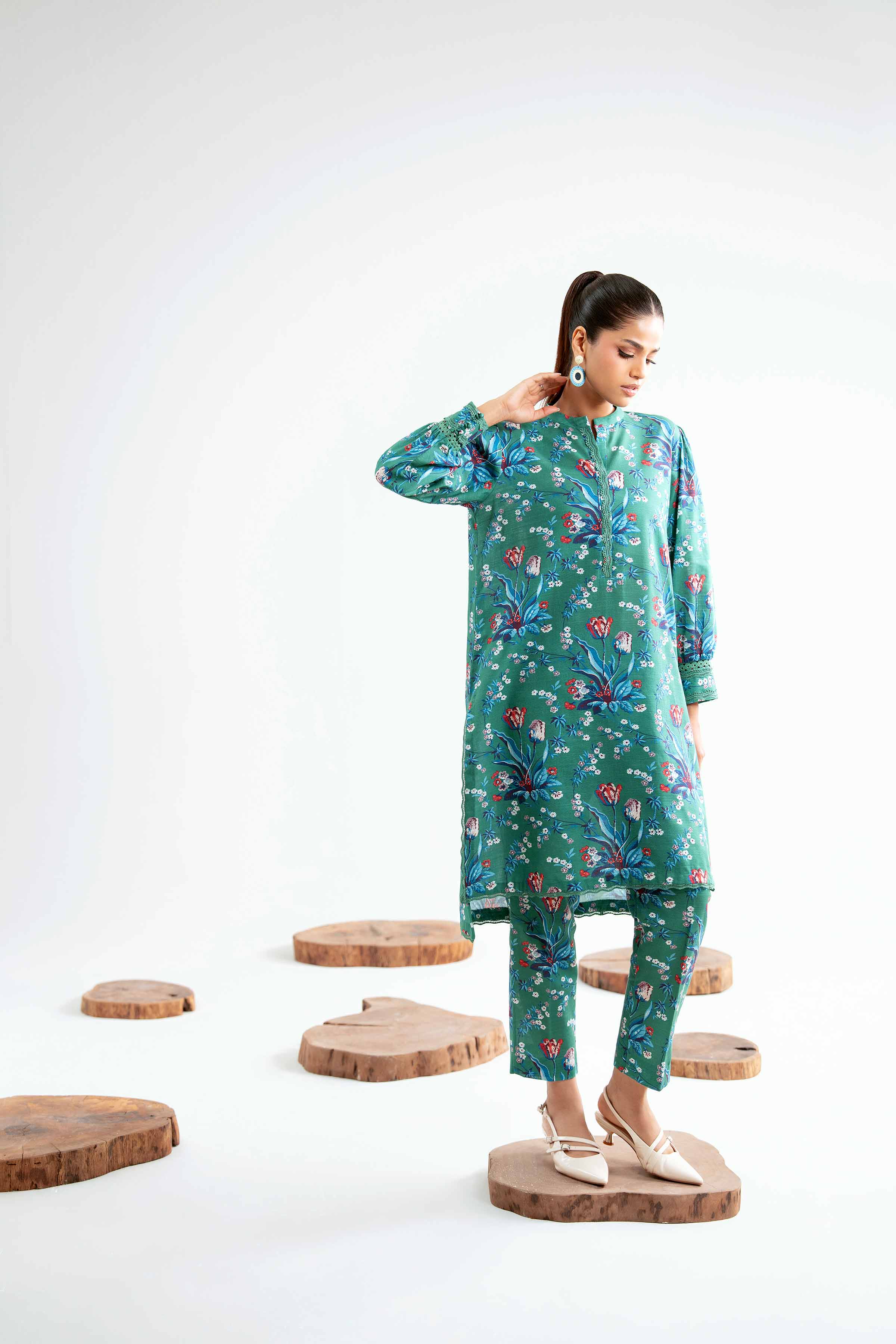 1 Piece - Digital Printed Loose Fabric - 42503986 for Women - Freedom To Buy Collection | Nishat | Shop Online