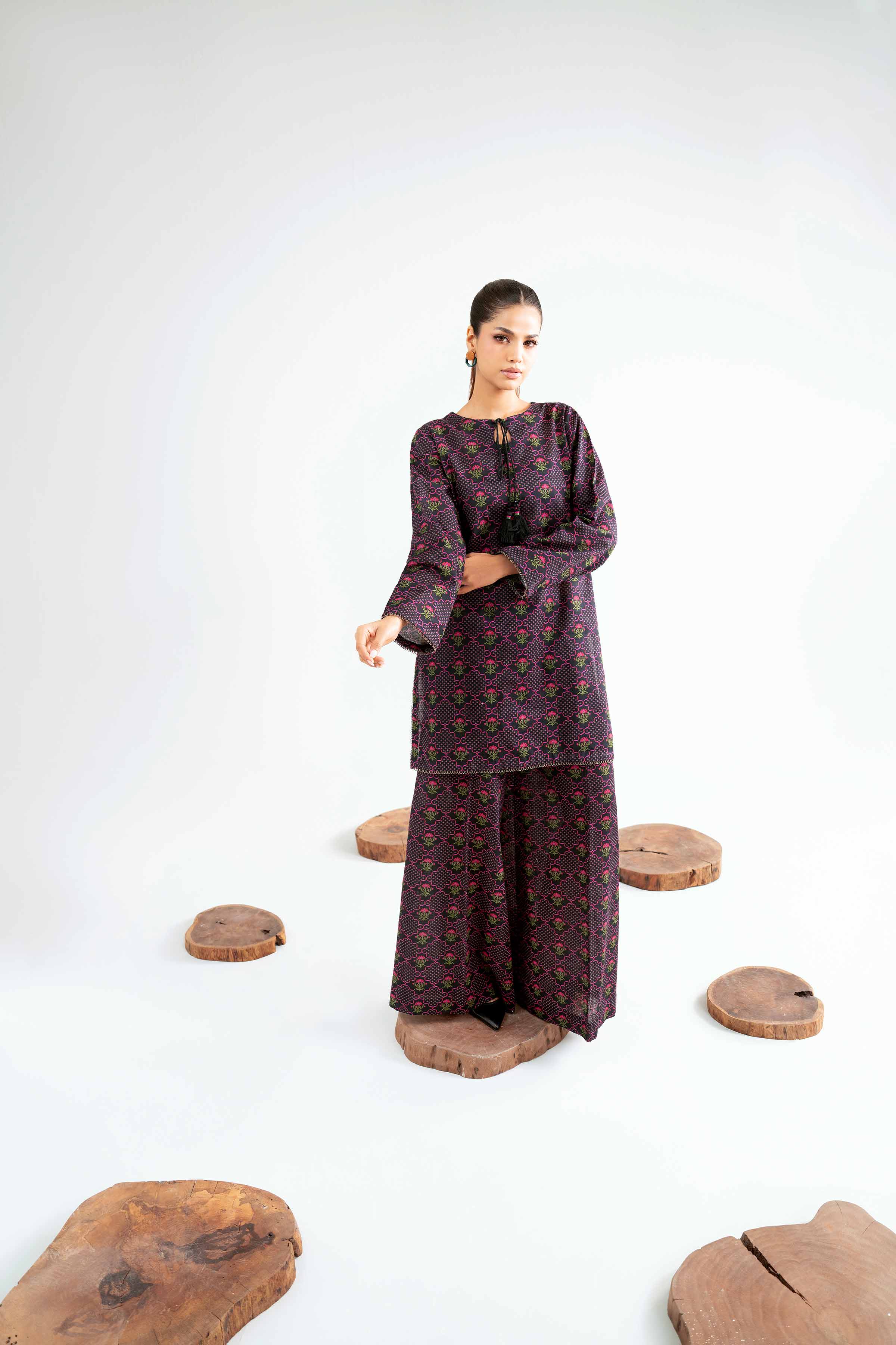 1 Piece - Digital Printed Loose Fabric - 42503987 for Women - Freedom To Buy Collection | Nishat | Shop Online