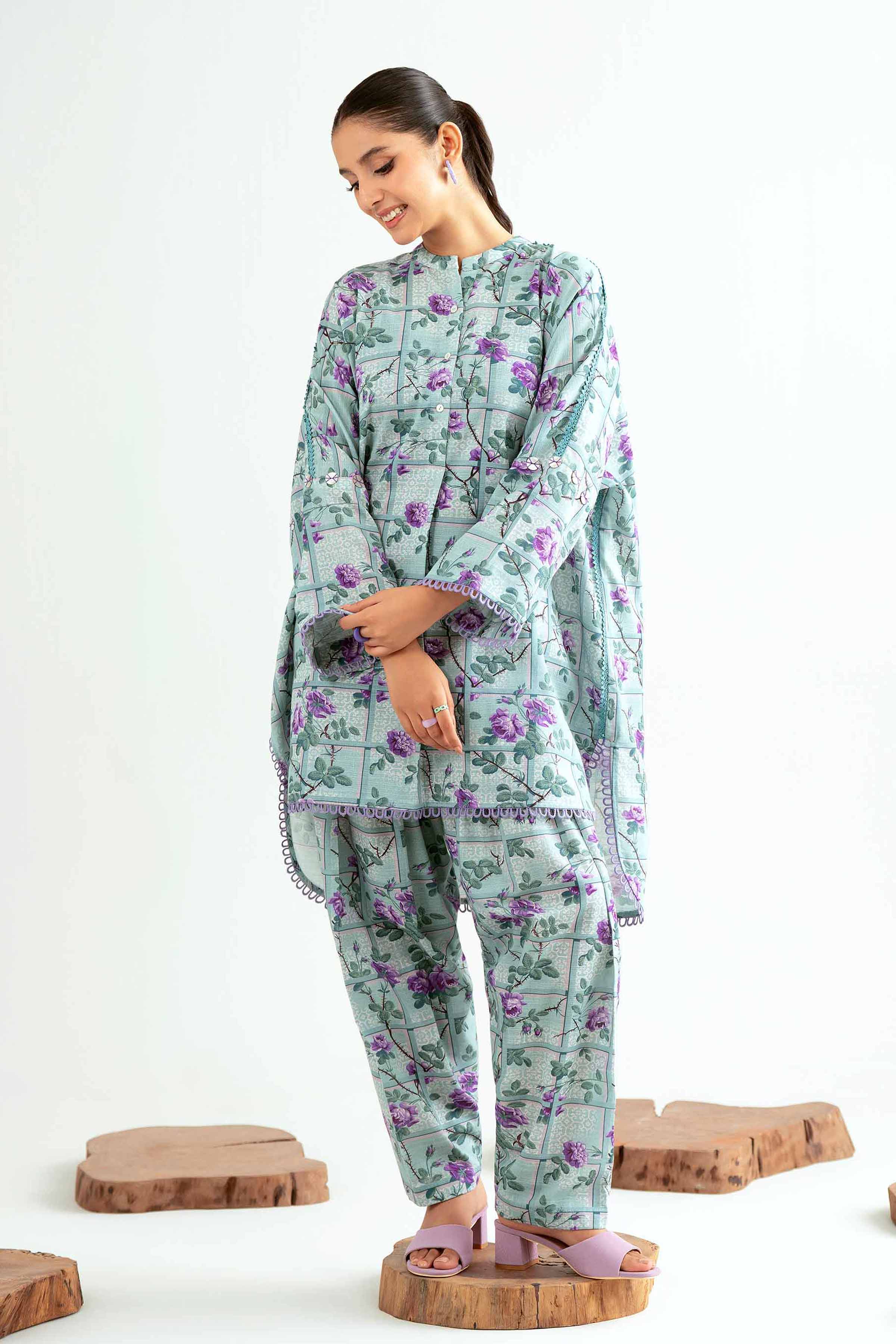 1 Piece - Digital Printed Loose Fabric - 42503990 for Women - Freedom To Buy Collection | Nishat | Shop Online