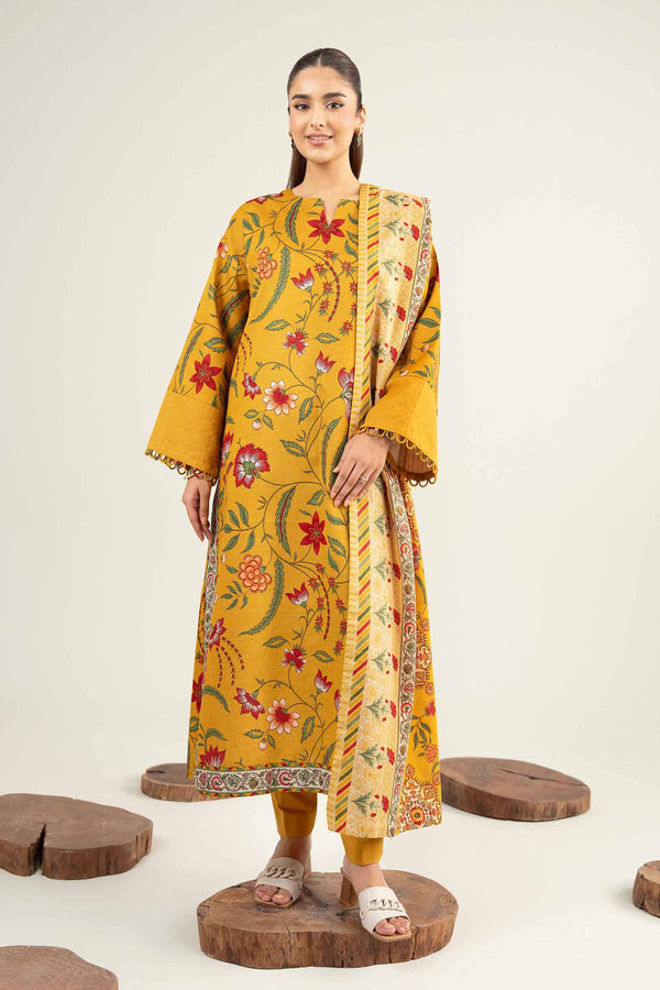 3 Piece - Printed Loose Fabric - 42504018 for Women - Freedom To Buy Collection | Nishat | Shop Online