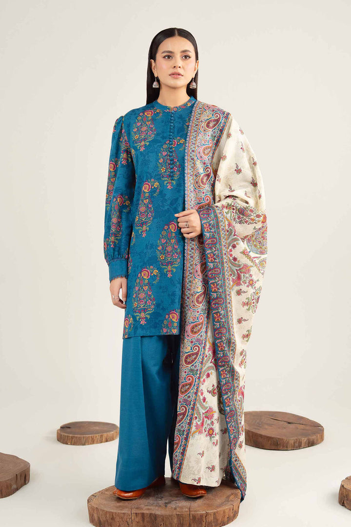 3 Piece - Printed Loose Fabric - 42504024 for Women - Freedom To Buy Collection | Nishat | Shop Online