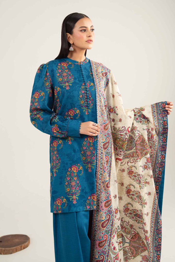 3 Piece - Printed Loose Fabric - 42504024 for Women - Freedom To Buy Collection | Nishat | Shop Online