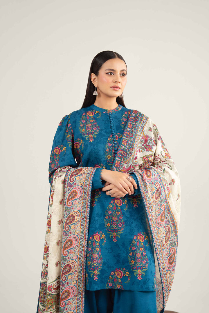 3 Piece - Printed Loose Fabric - 42504024 for Women - Freedom To Buy Collection | Nishat | Shop Online