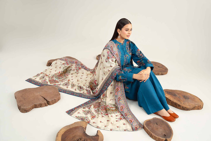 3 Piece - Printed Loose Fabric - 42504024 for Women - Freedom To Buy Collection | Nishat | Shop Online