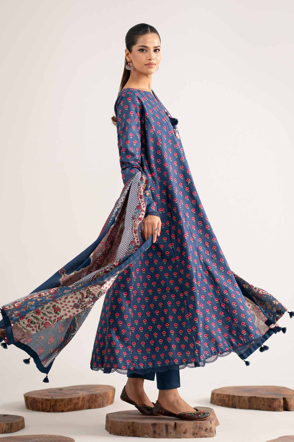 3 Piece - Printed Loose Fabric - 42504030 for Women - Freedom To Buy Collection | Nishat | Shop Online