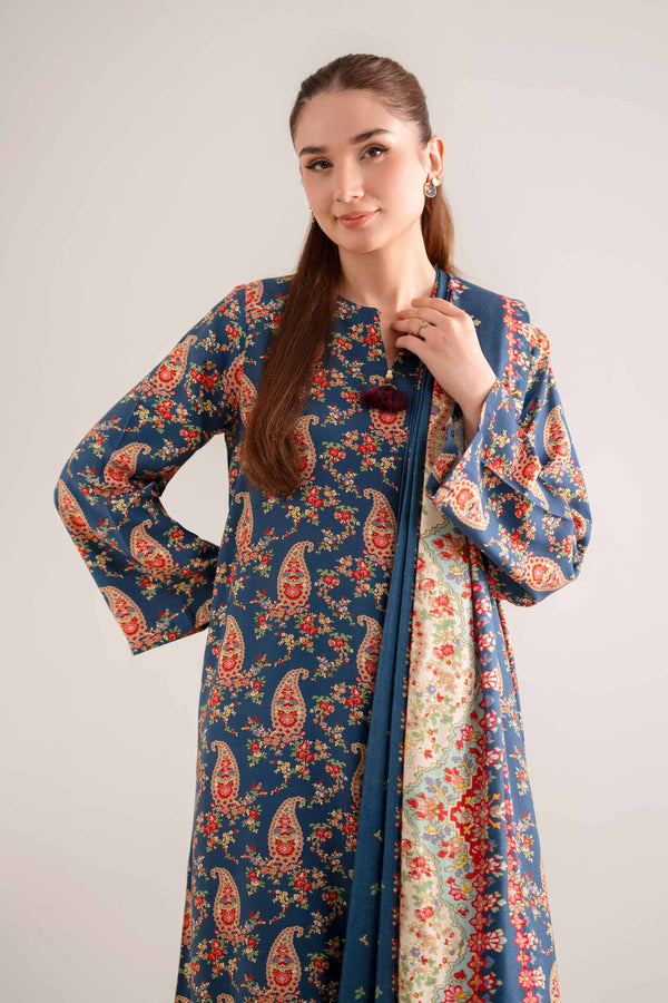 3 Piece - Printed Loose Fabric - 42504066 for Women - Freedom To Buy Collection | Nishat | Shop Online