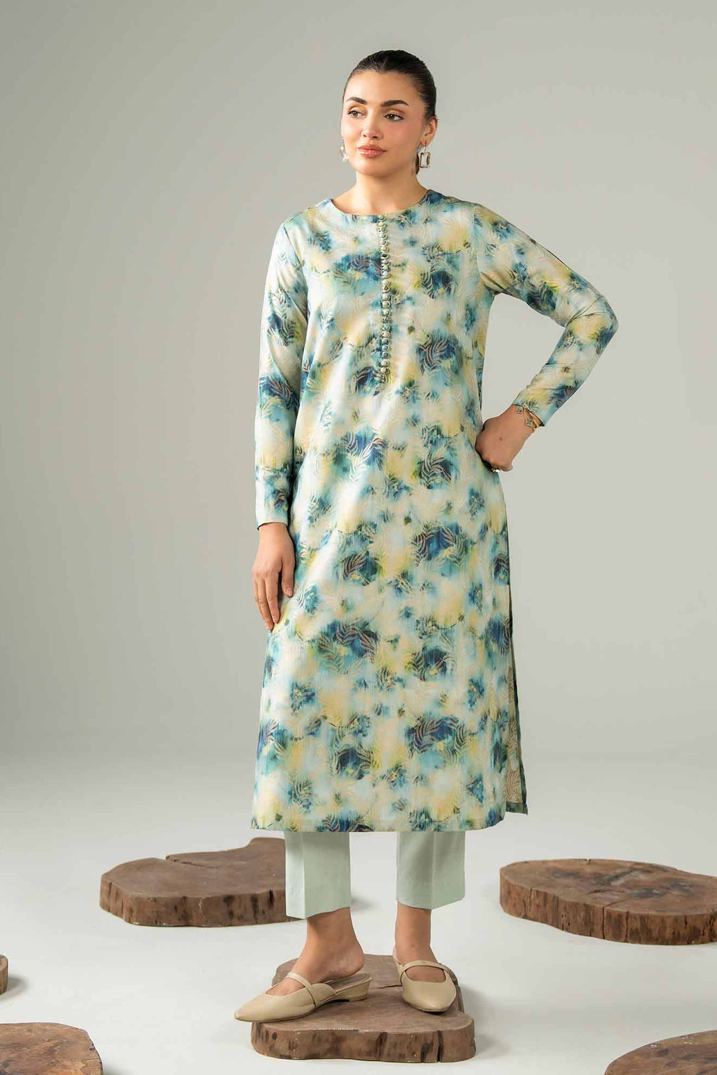 1 Piece - Digital Printed Loose Fabric - 42504069 for Women - Freedom To Buy Collection | Nishat | Shop Online