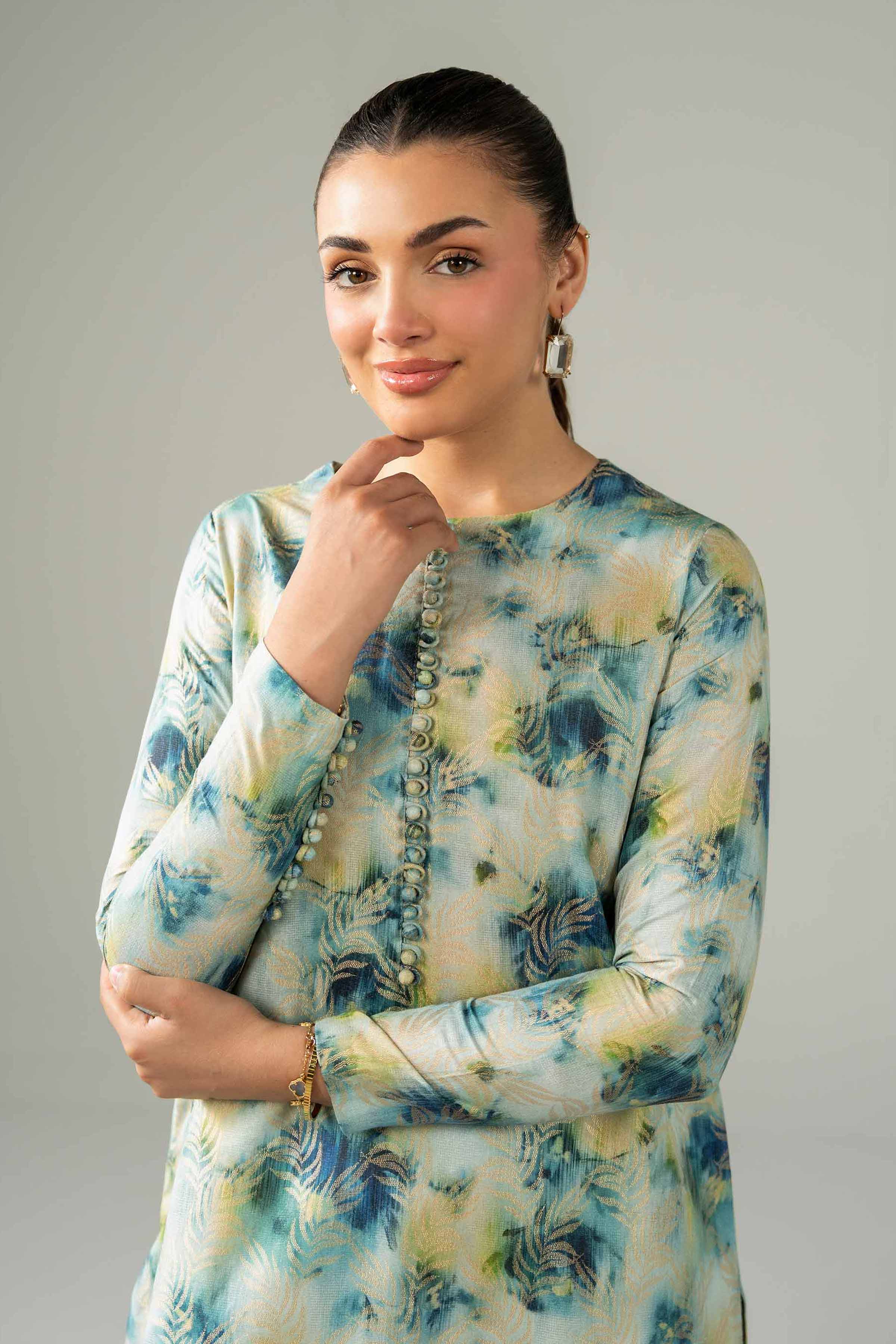 1 Piece - Digital Printed Loose Fabric - 42504069 for Women - Freedom To Buy Collection | Nishat | Shop Online