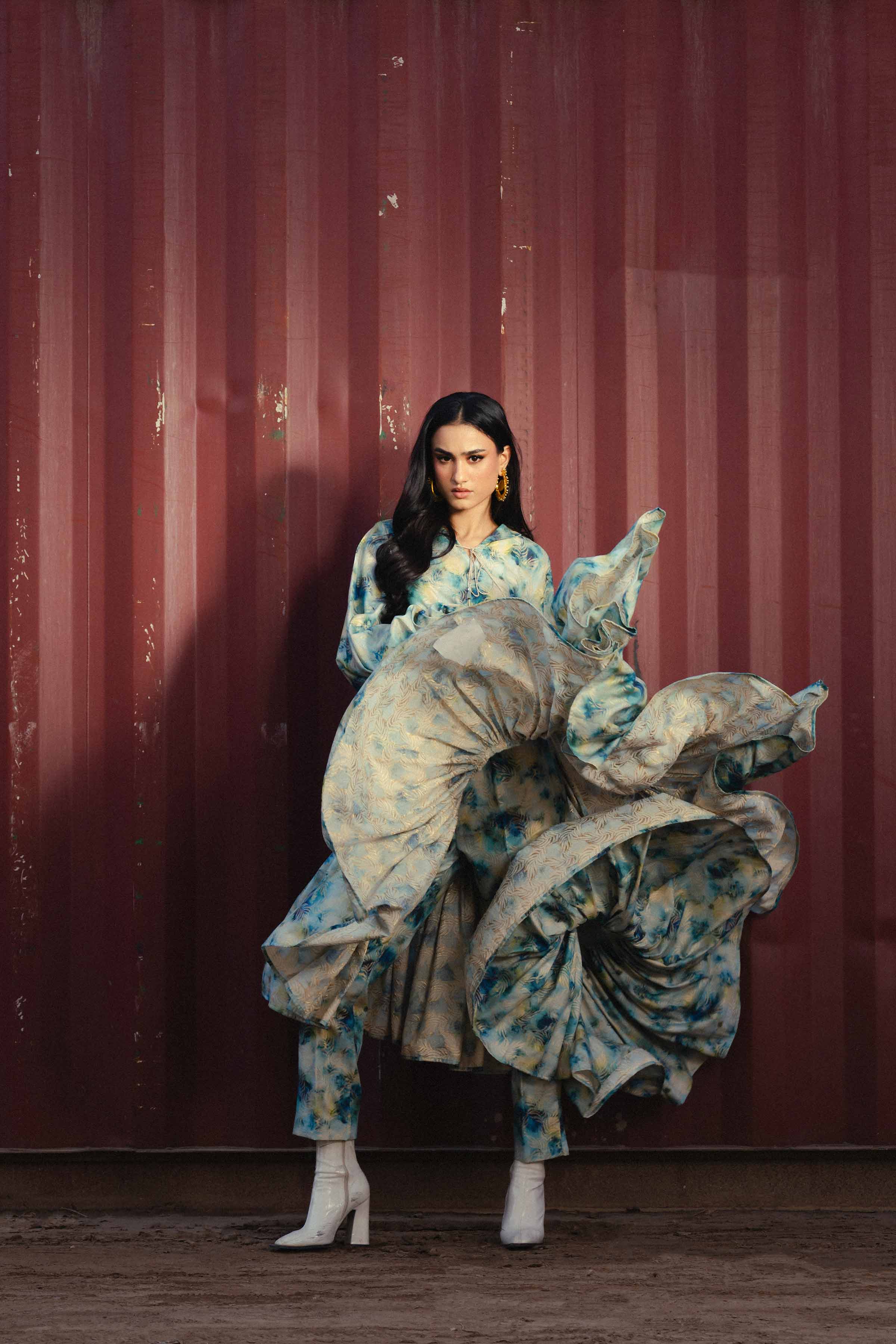 1 Piece - Digital Printed Loose Fabric - 42504069