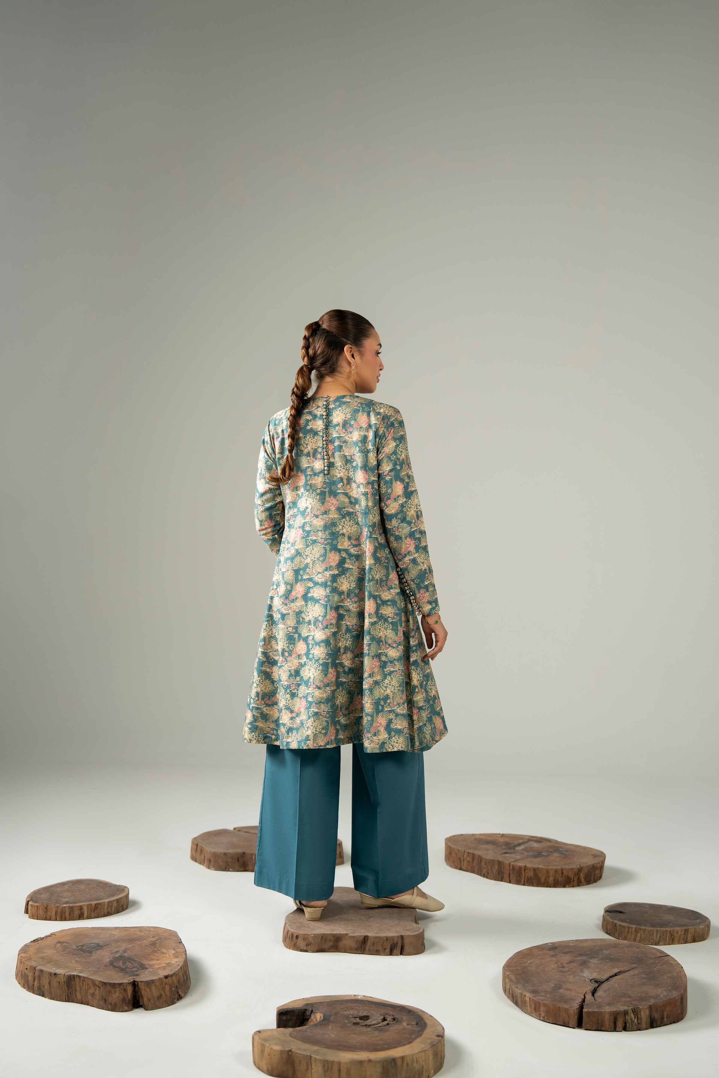 1 Piece - Digital Printed Loose Fabric - 42504072 for Women - Freedom To Buy Collection | Nishat | Shop Online