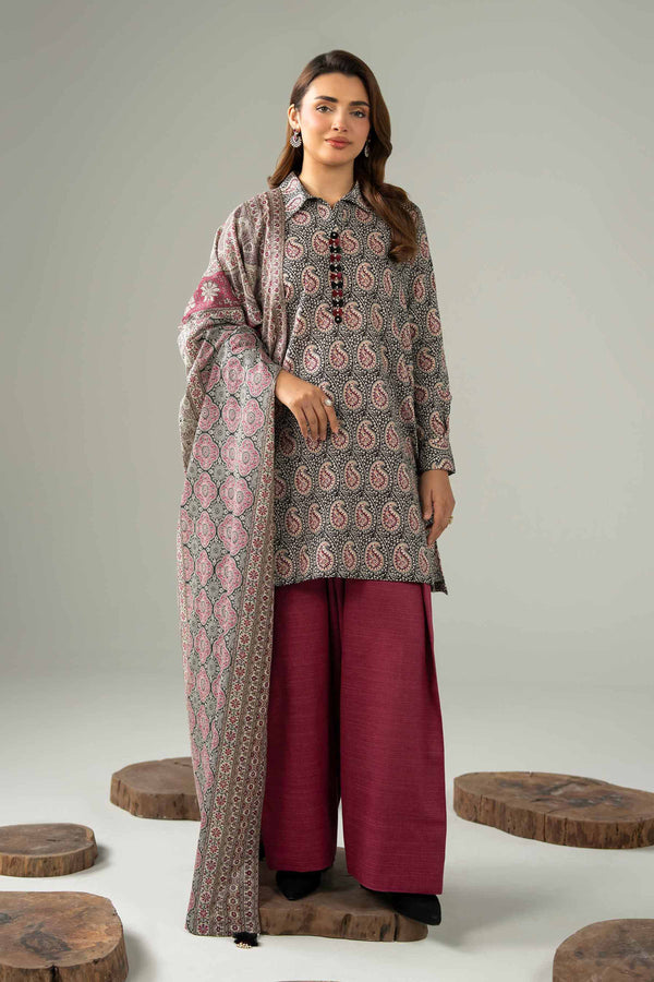 3 Piece - Printed Loose Fabric - 42504101 for Women - Freedom To Buy Collection | Nishat | Shop Online