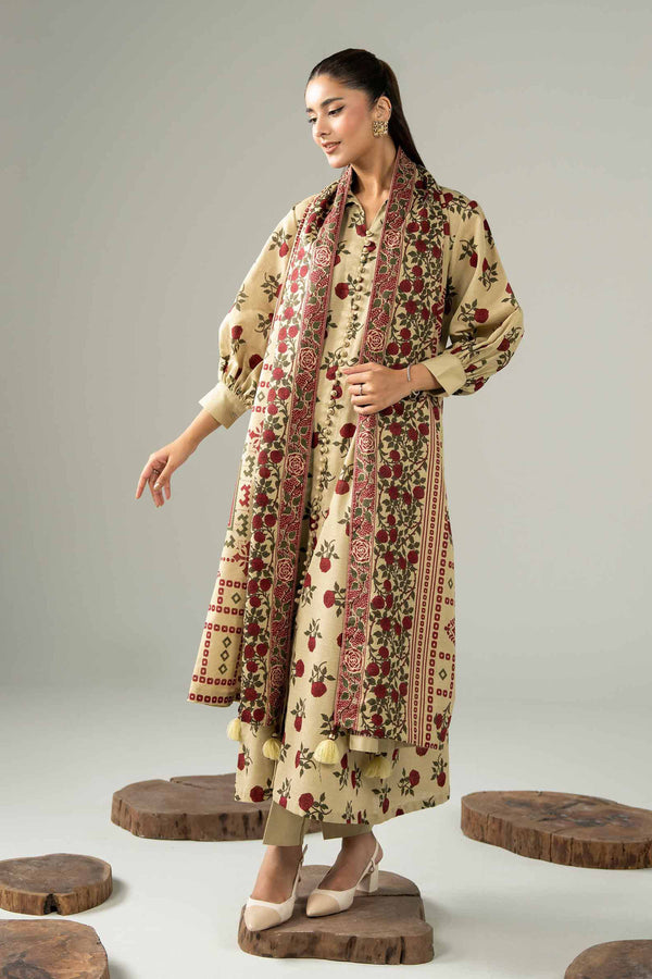 3 Piece - Printed Loose Fabric - 42504106 for Women - Freedom To Buy Collection | Nishat | Shop Online