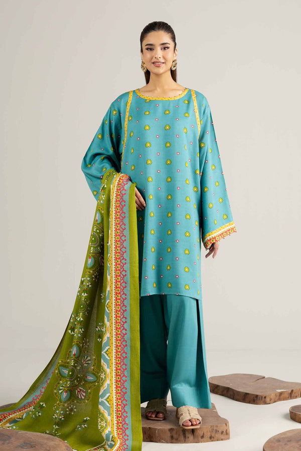 3 Piece - Printed Loose Fabric - 42504128 for Women - Freedom To Buy Collection | Nishat | Shop Online