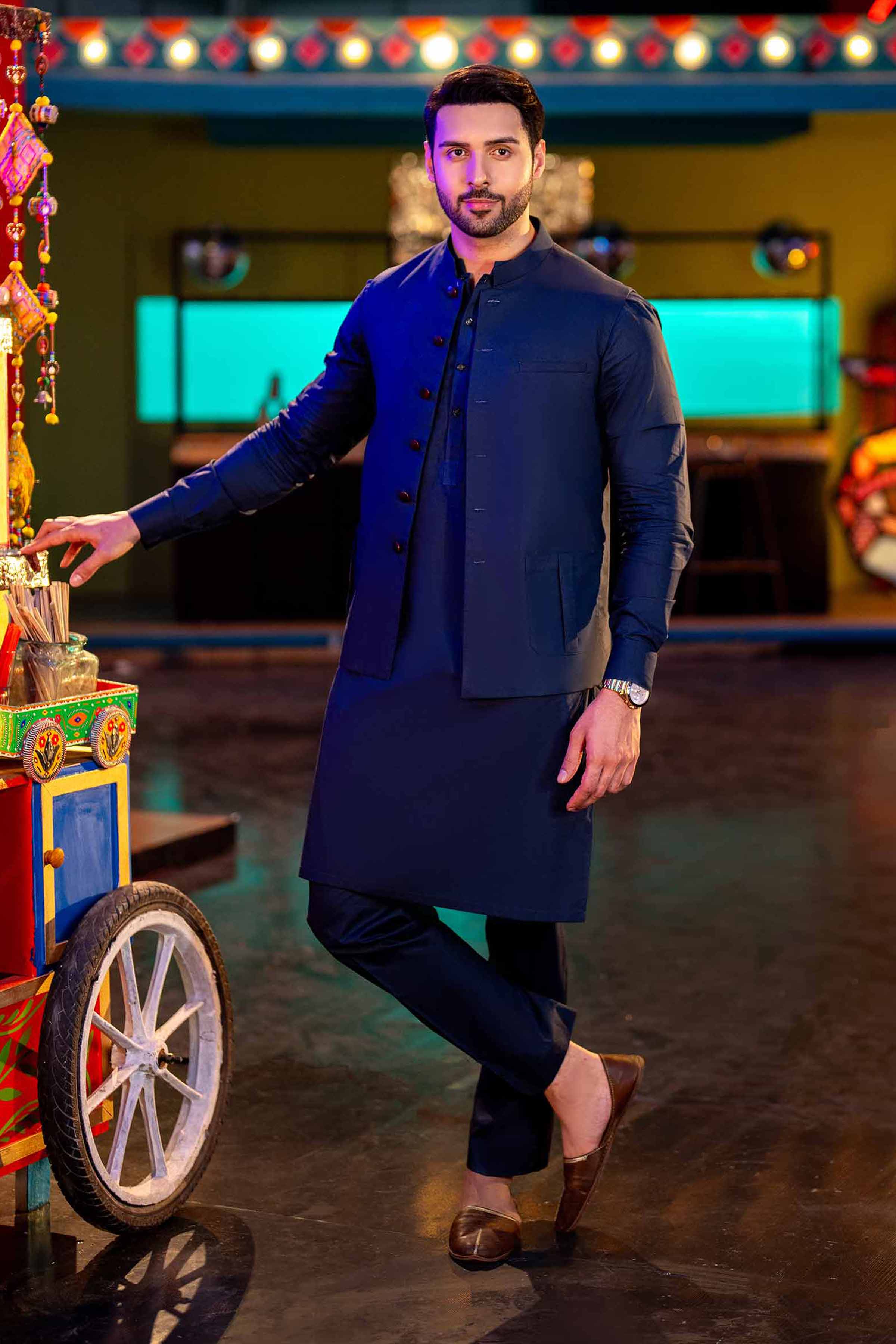 2 Piece - Naqsh Suit With Box - 42508157 for Men - Menswear Collection | Nishat | Shop Online