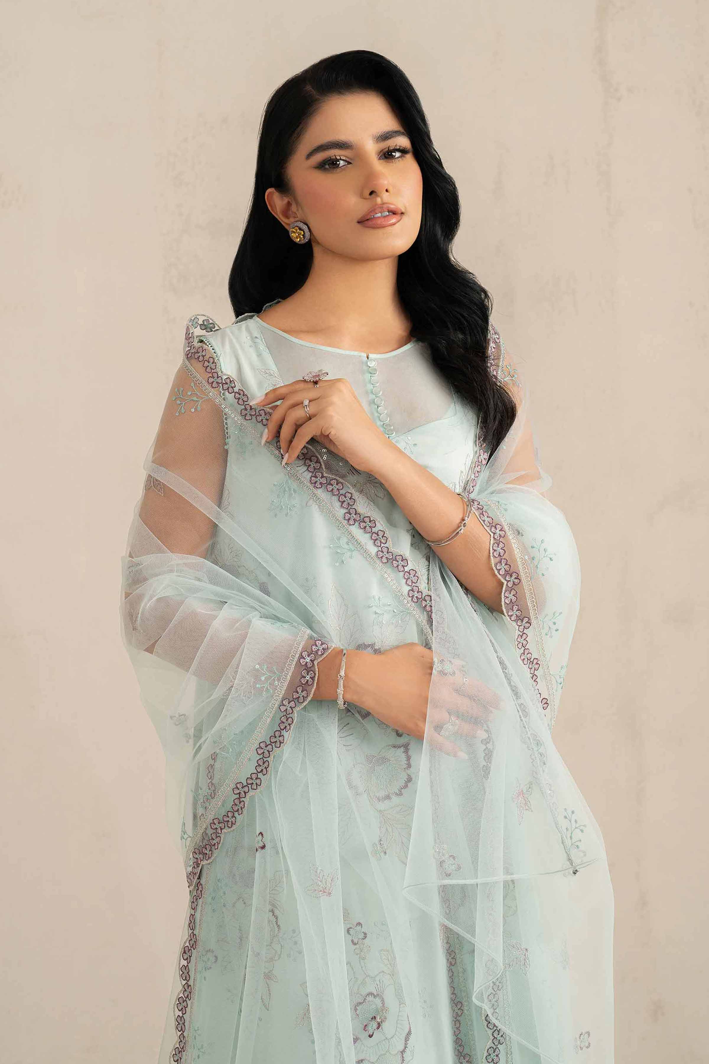 3 Piece - Embroidered Suit - 42519114 for Women - Unstitched Collection | Nishat | Shop Online