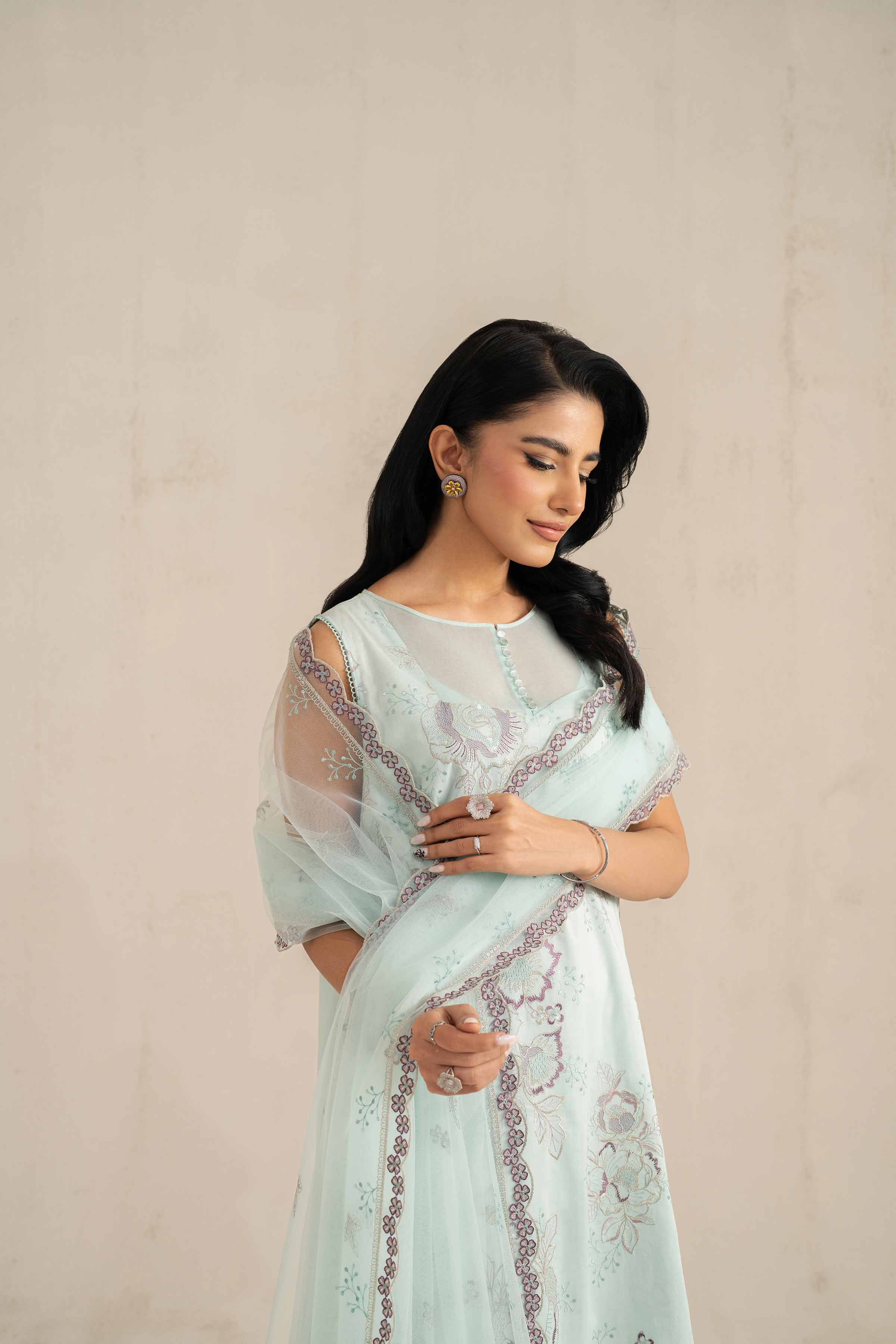 3 Piece - Embroidered Suit - 42519114 for Women - Unstitched Collection | Nishat | Shop Online