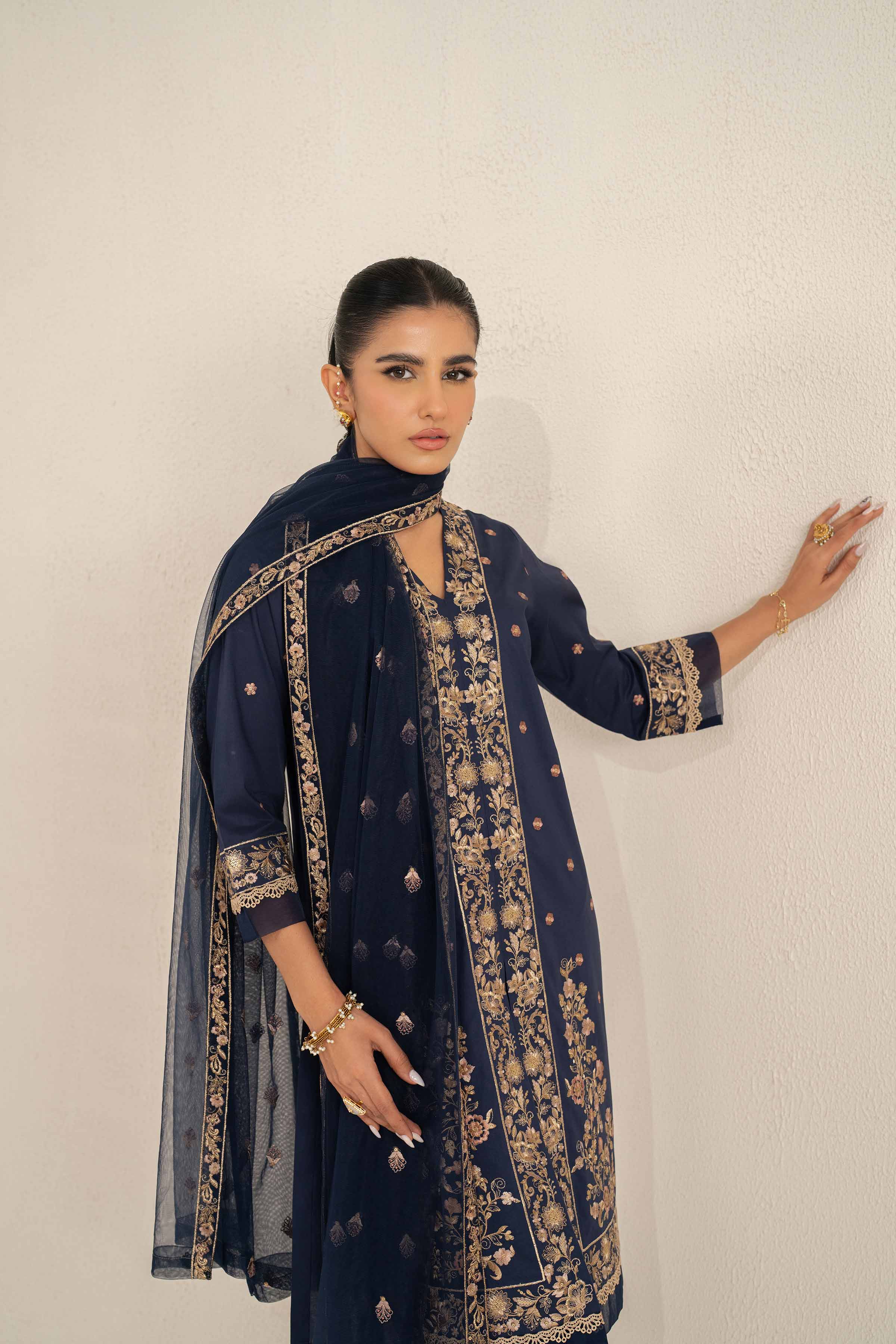 3 Piece - Embroidered Suit - 42519115 for Women - Unstitched Collection | Nishat | Shop Online