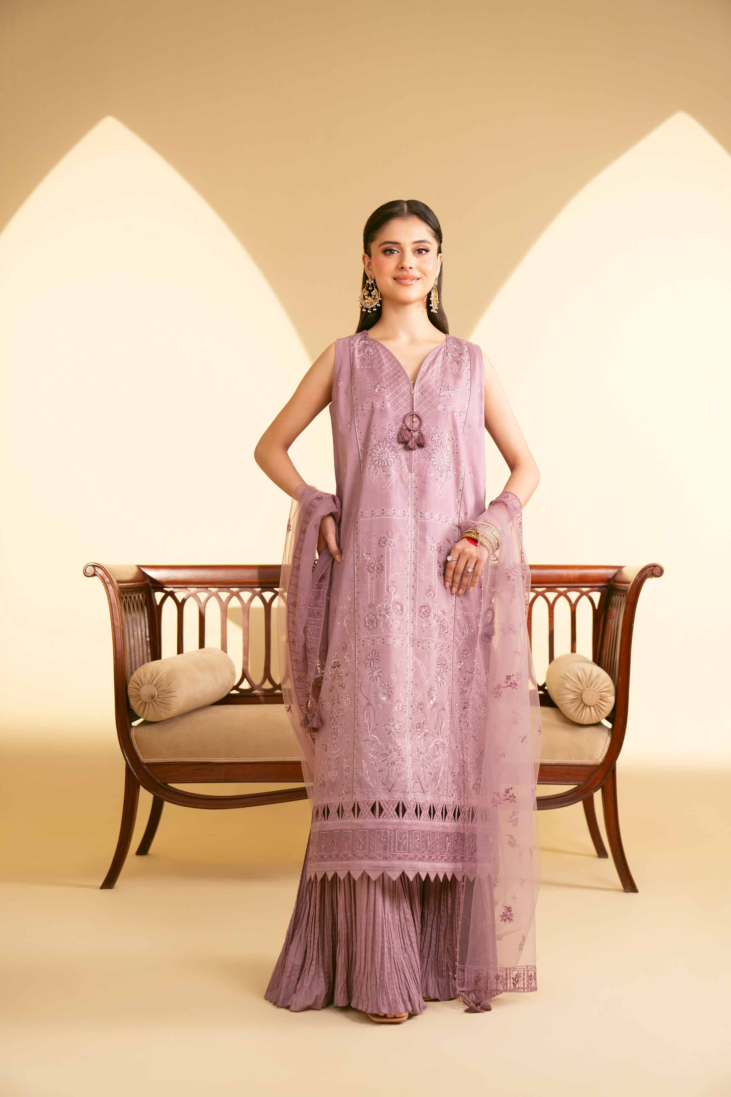 3 Piece - Embroidered Suit - 42519117 for Women - Unstitched Collection | Nishat | Shop Online