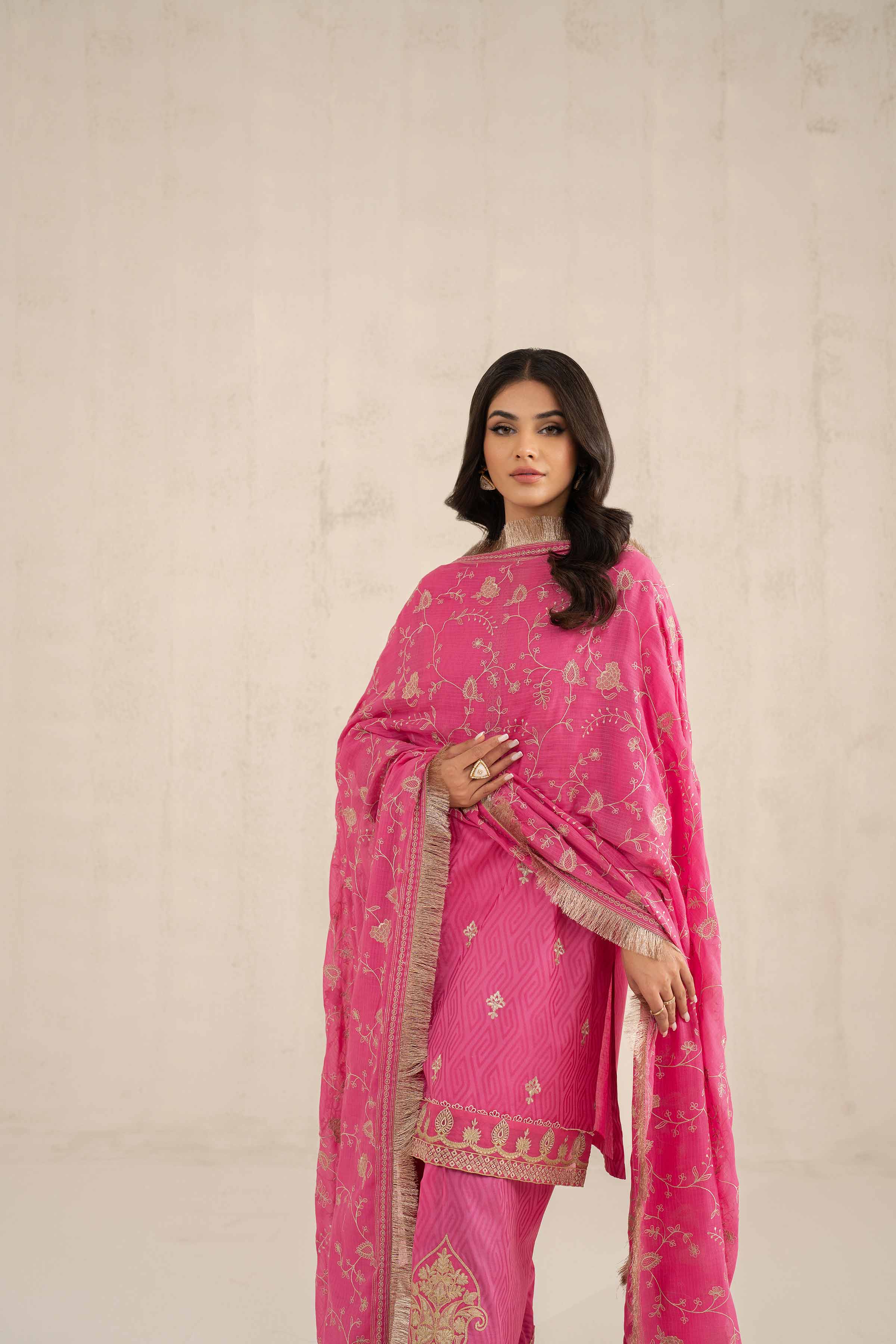 3 Piece - Embroidered Suit - 42519135 for Women - Unstitched Collection | Nishat | Shop Online