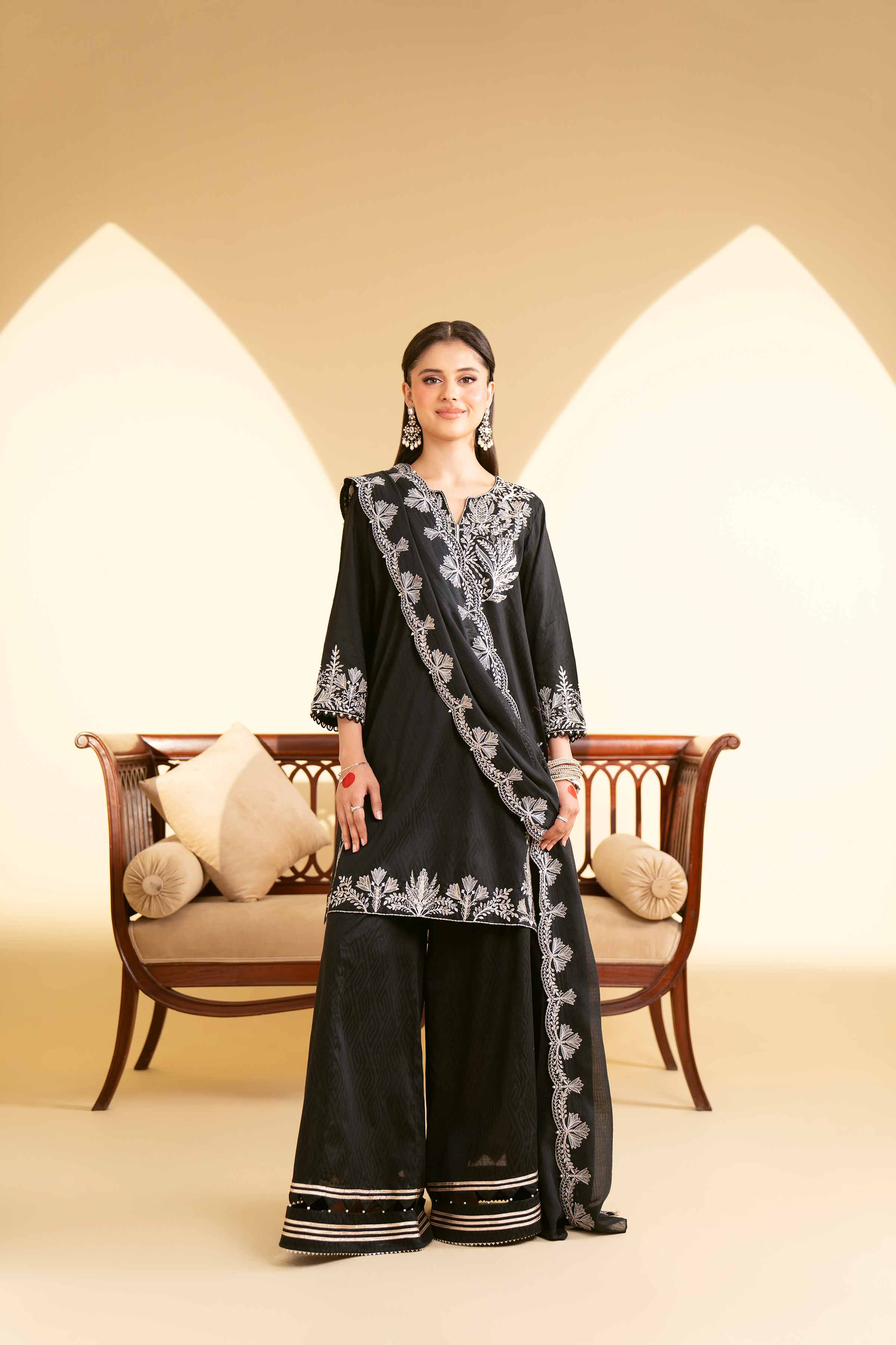 3 Piece - Embroidered Suit - 42519136 for Women - Unstitched Collection | Nishat | Shop Online