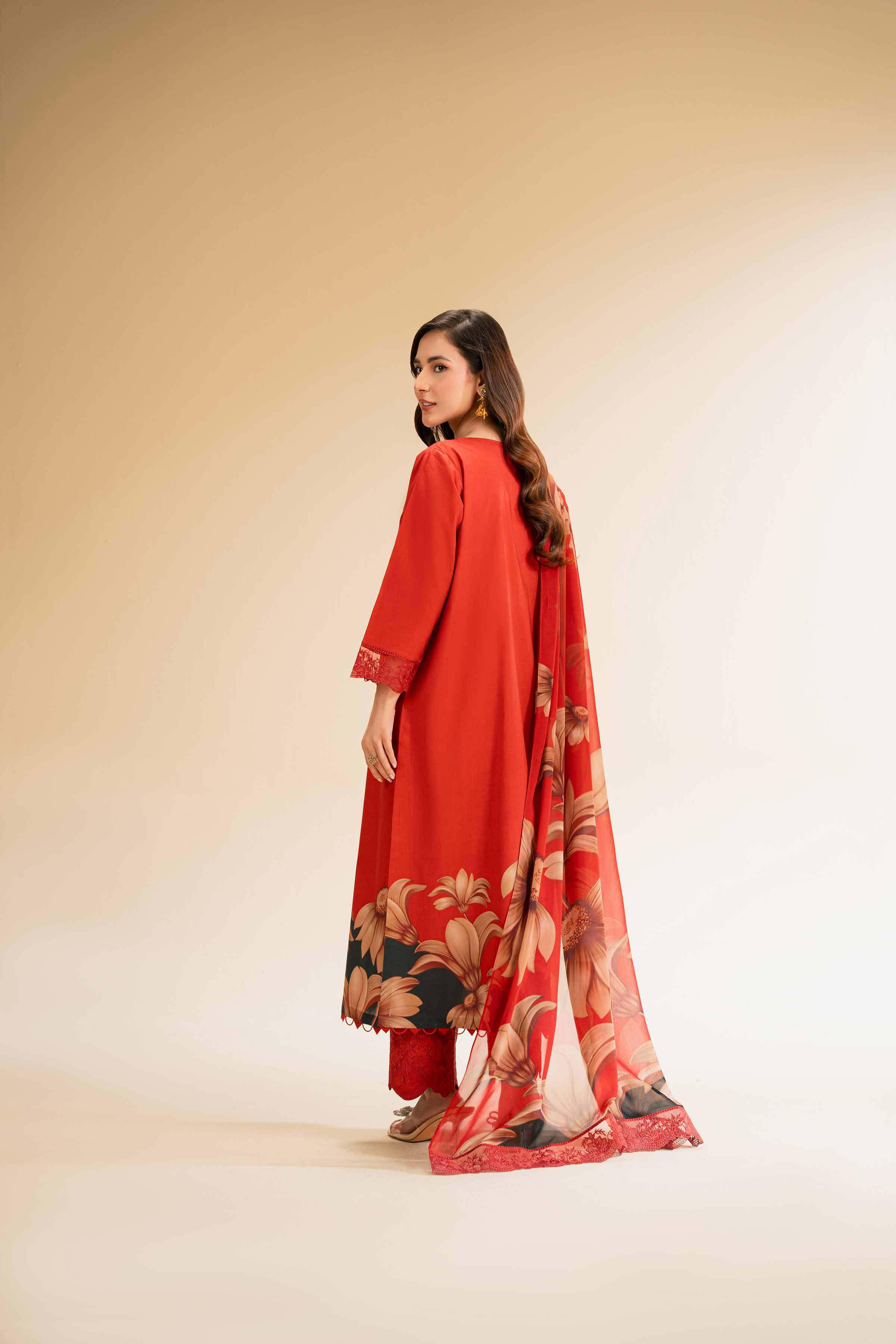 3 Piece - Printed Embroidered Suit - 42519165 for Women - Unstitched Collection | Nishat | Shop Online