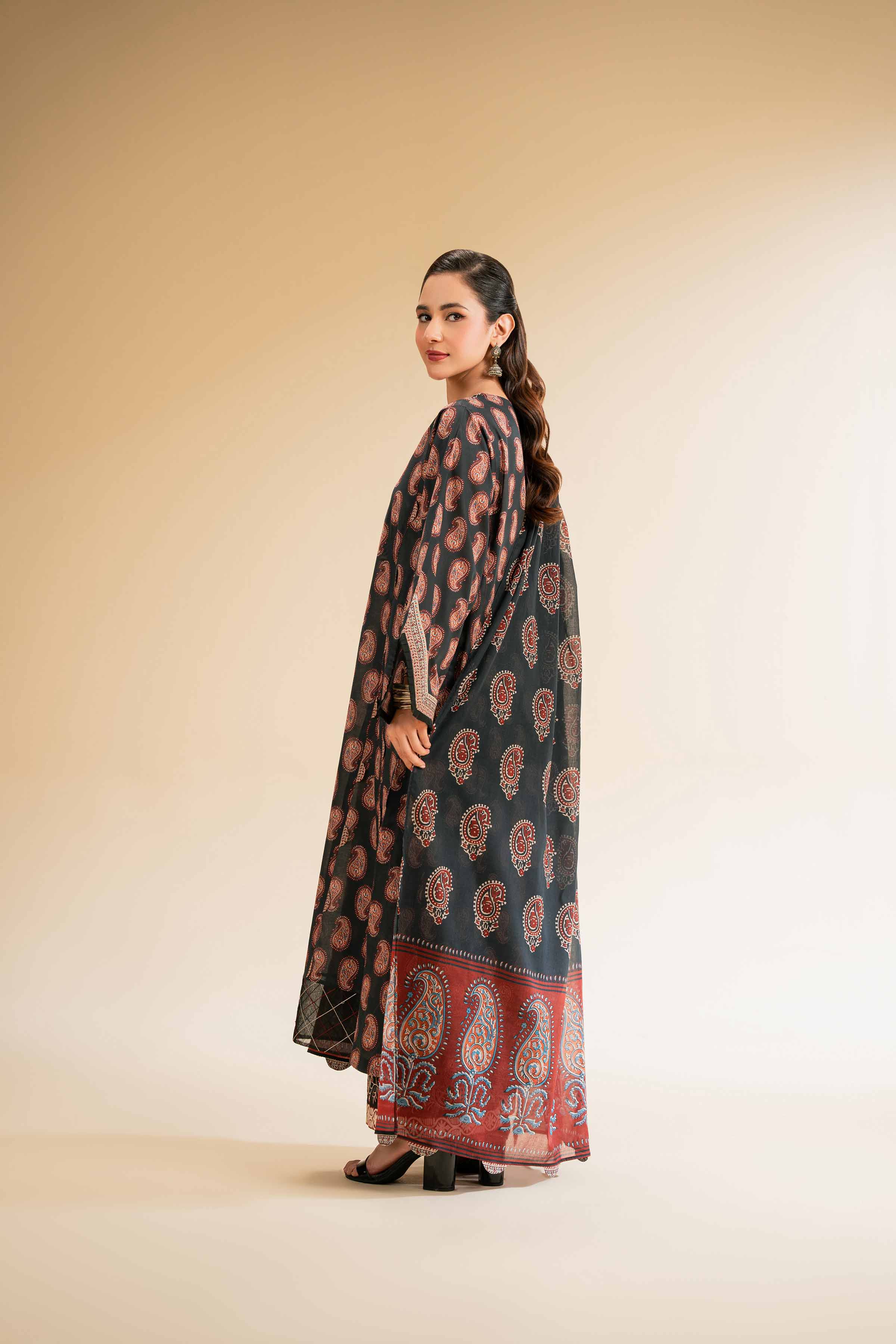 3 Piece - Printed Embroidered Suit - 42519175 for Women - Unstitched Collection | Nishat | Shop Online