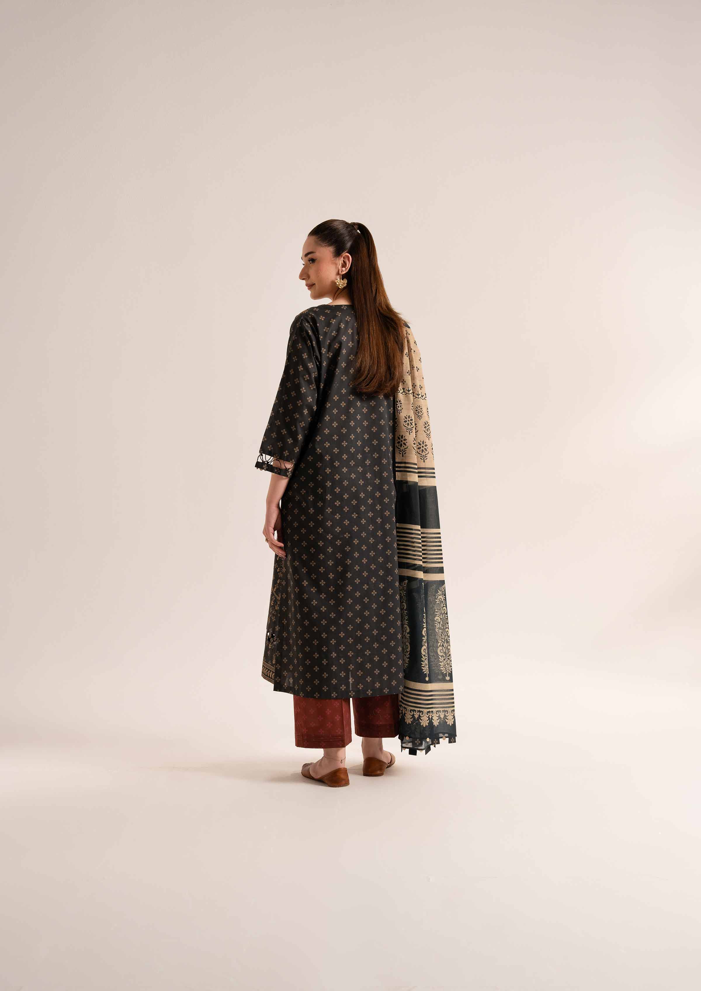 3 Piece - Printed Embroidered Suit - 42519180 for Women - Unstitched Collection | Nishat | Shop Online