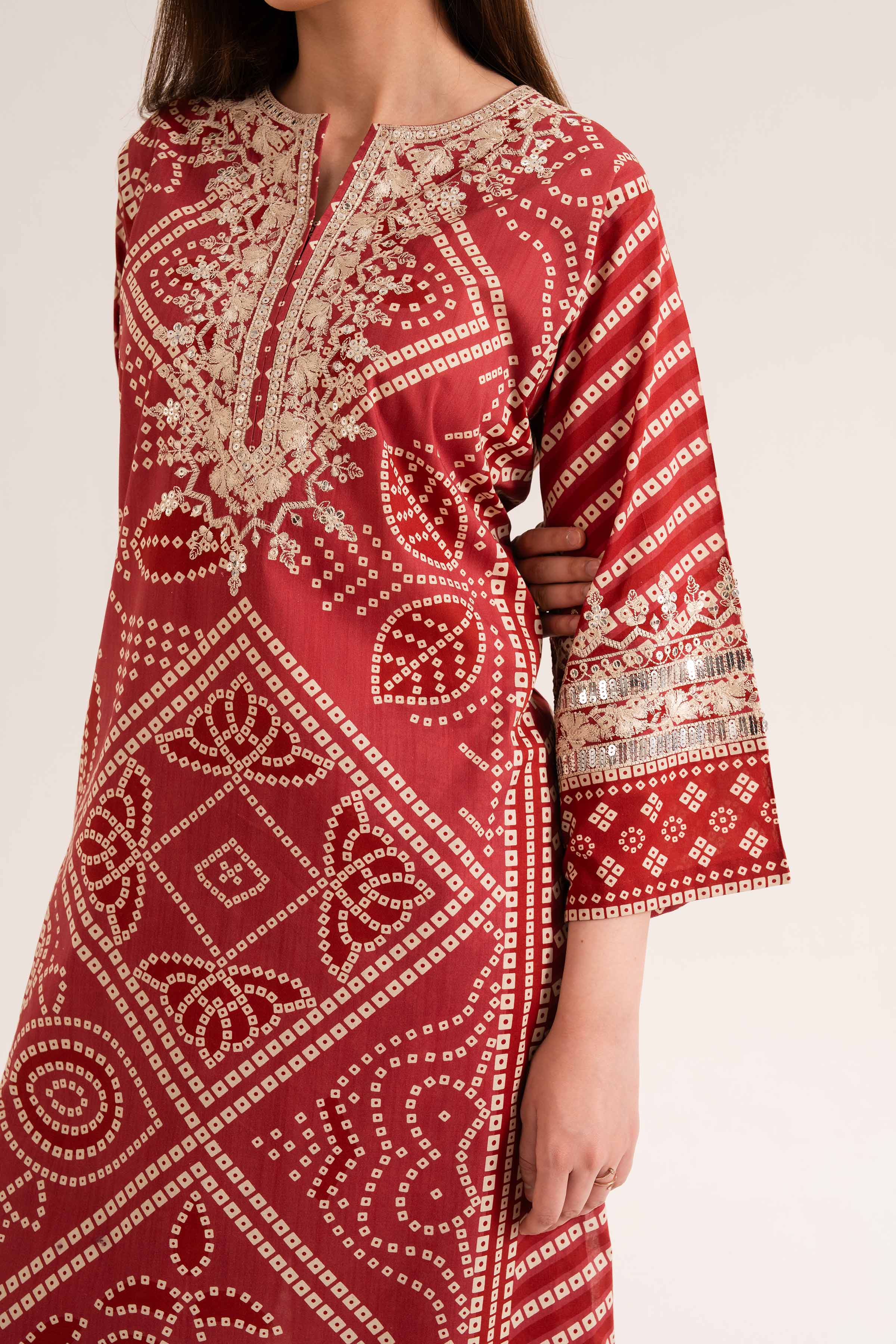 3 Piece - Embroidered Suit - 42519181 for Women - Unstitched Collection | Nishat | Shop Online