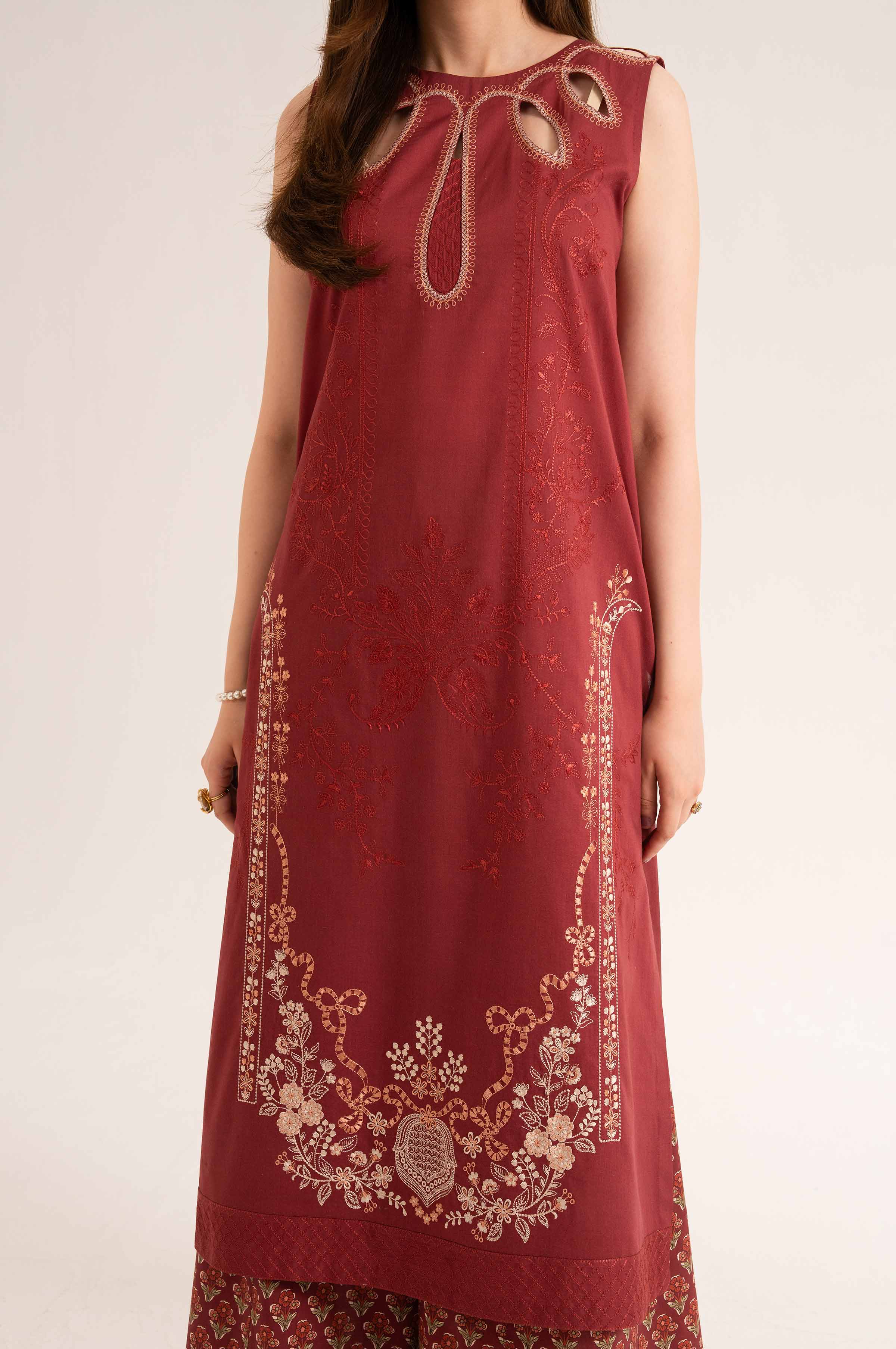 3 Piece - Embroidered Suit - 42519182 for Women - Unstitched Collection | Nishat | Shop Online