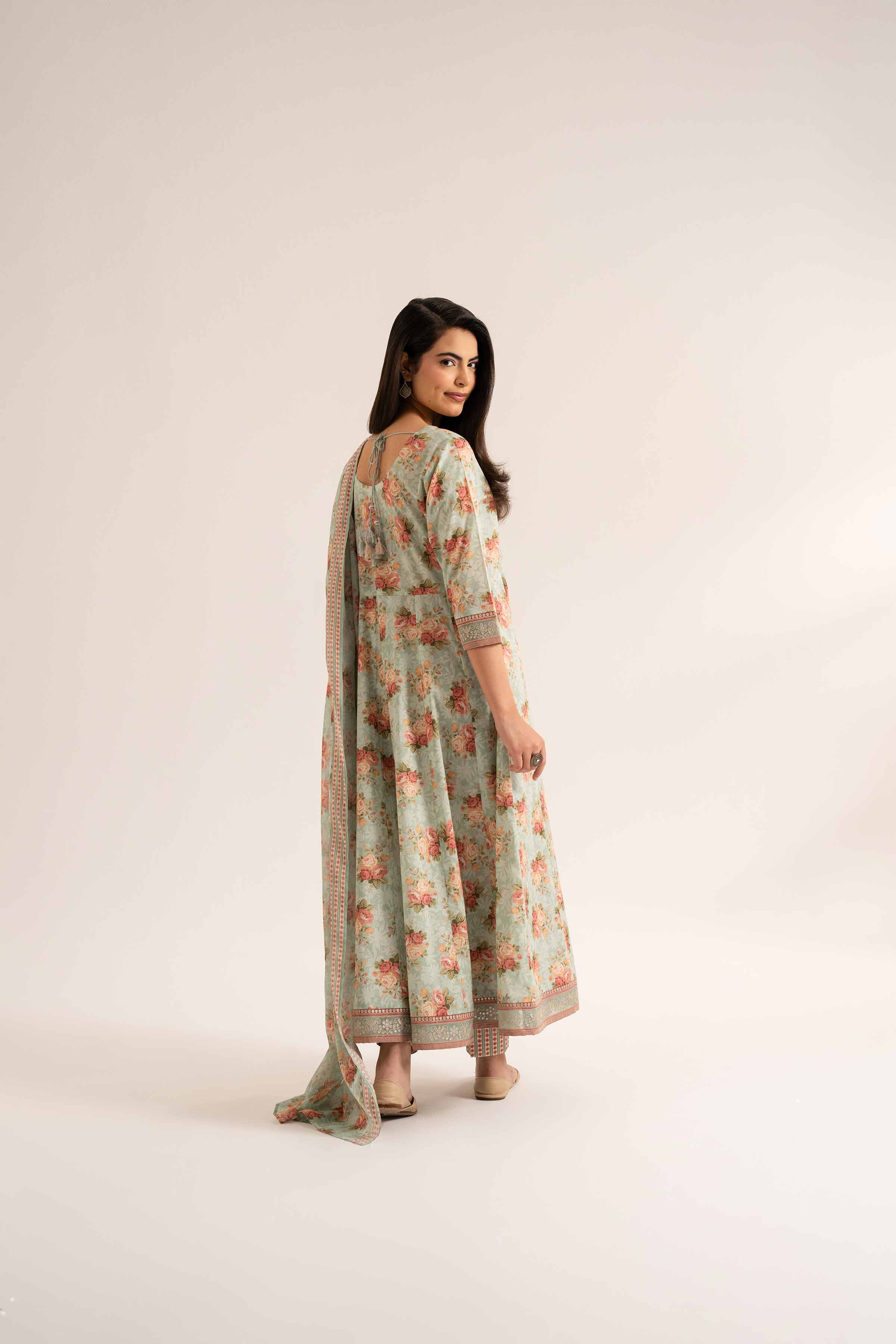 3 Piece - Printed Embroidered Suit - 42519183 for Women - Unstitched Collection | Nishat | Shop Online