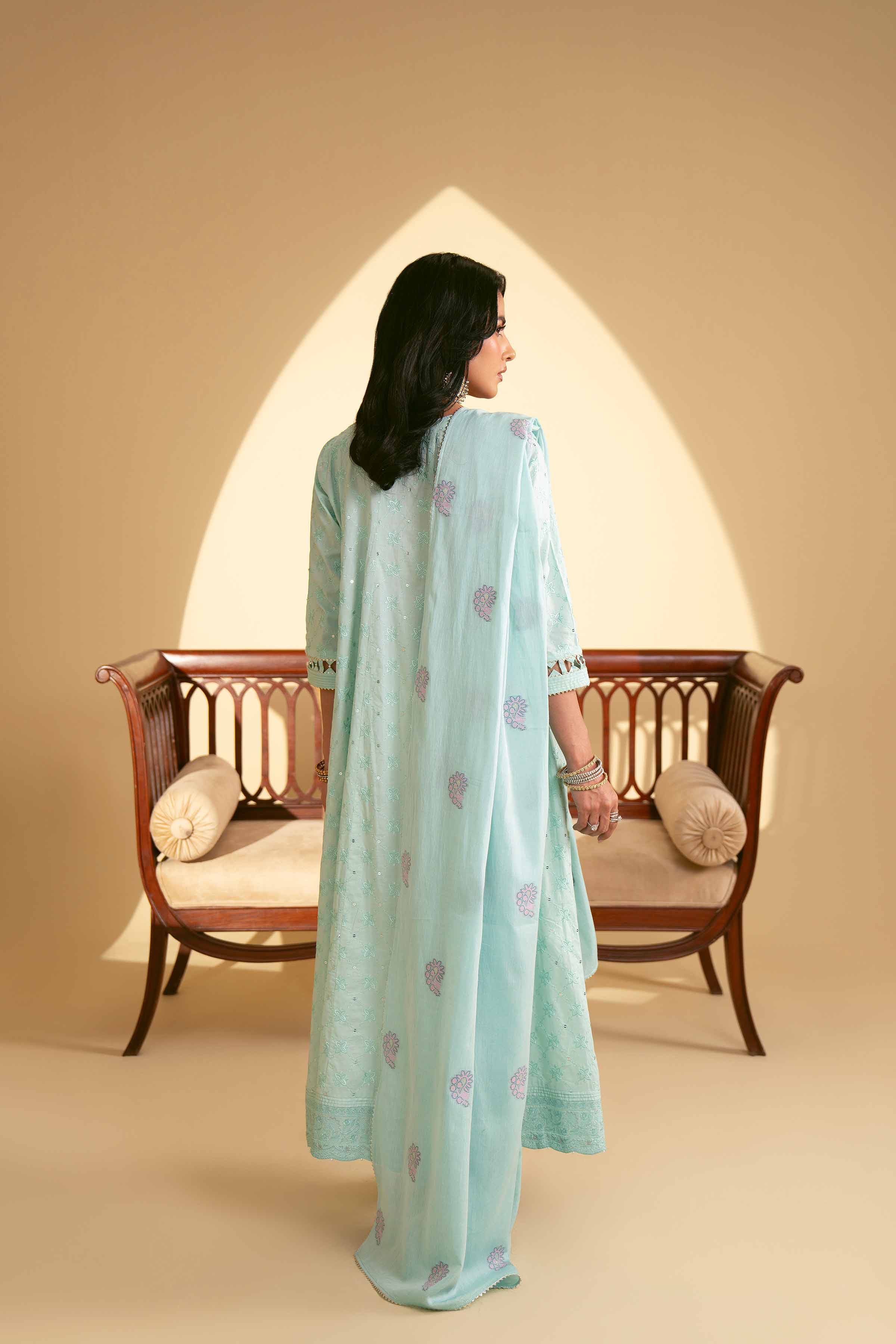 3 Piece - Embroidered Suit - 42519187 for Women - Unstitched Collection | Nishat | Shop Online