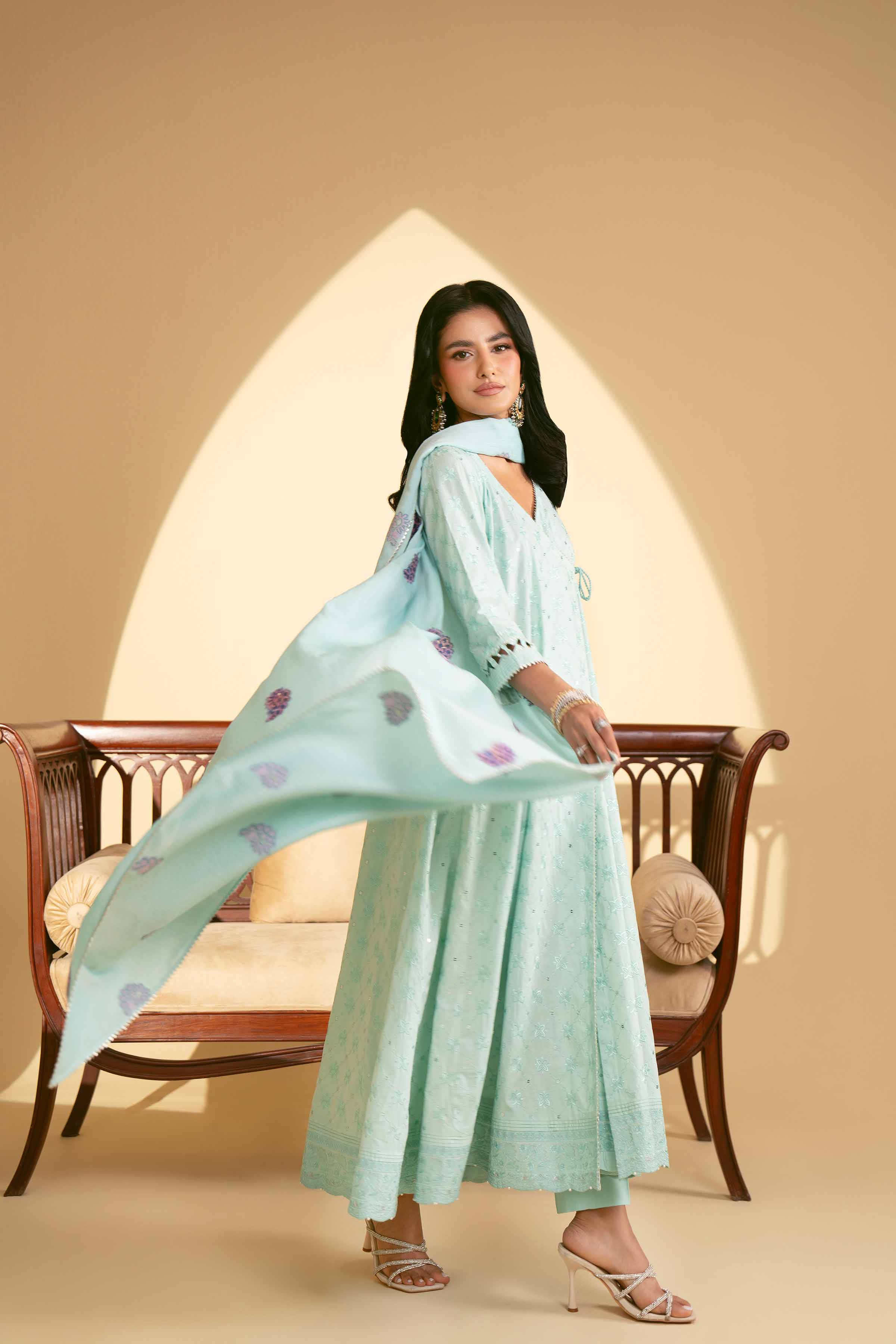 3 Piece - Embroidered Suit - 42519187 for Women - Unstitched Collection | Nishat | Shop Online