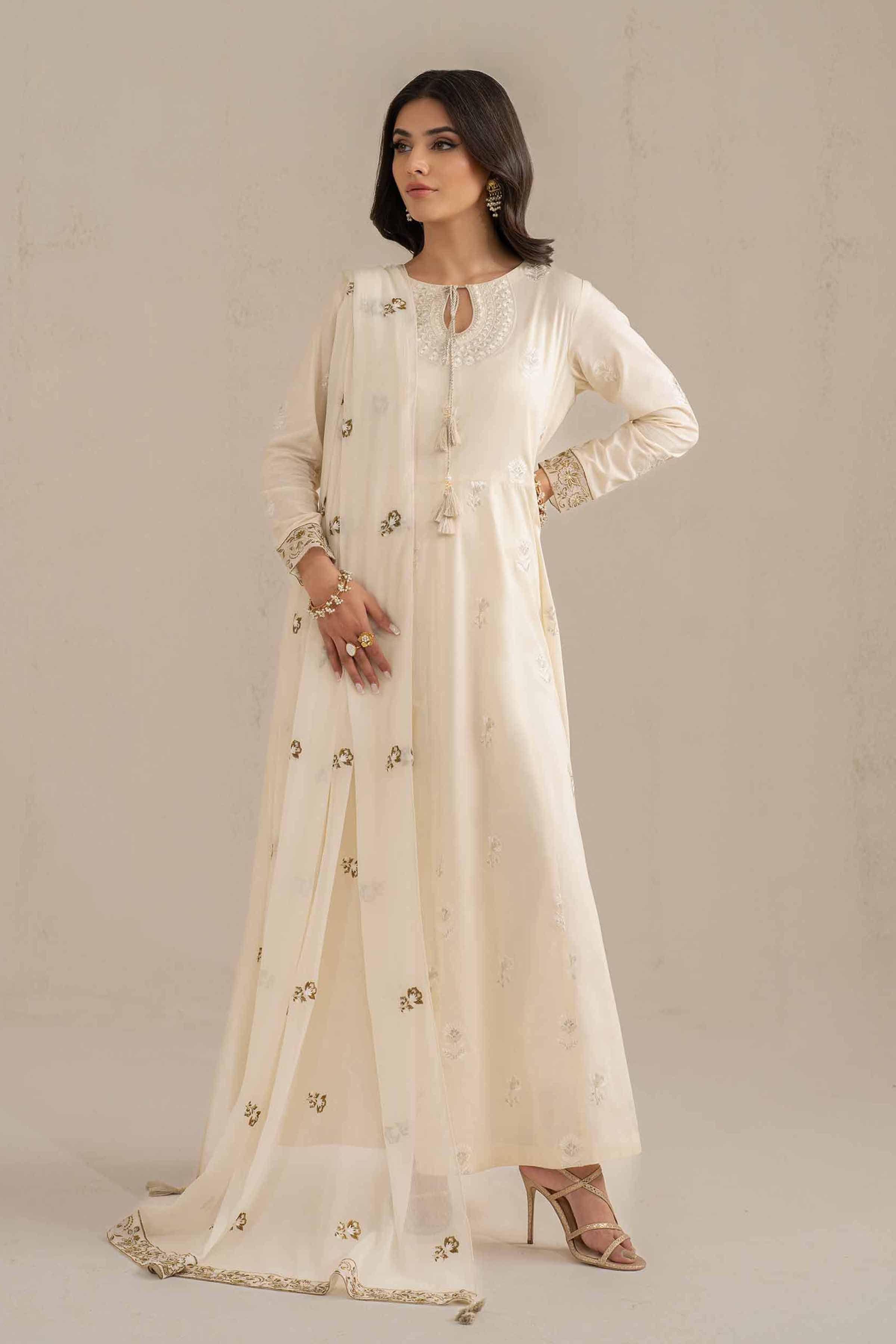 3 Piece - Embroidered Suit - 42519198 for Women - Unstitched Collection | Nishat | Shop Online