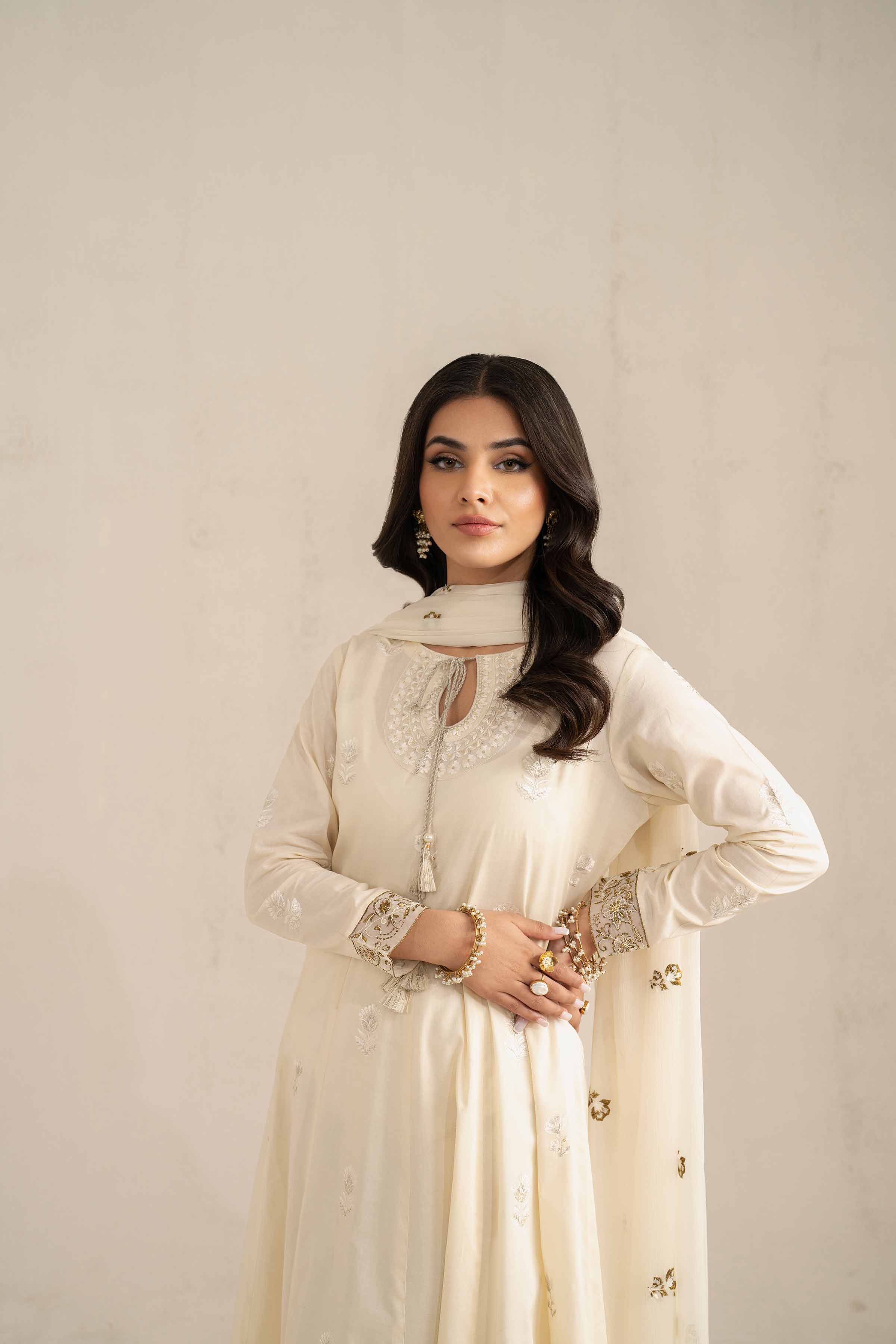 3 Piece - Embroidered Suit - 42519198 for Women - Unstitched Collection | Nishat | Shop Online