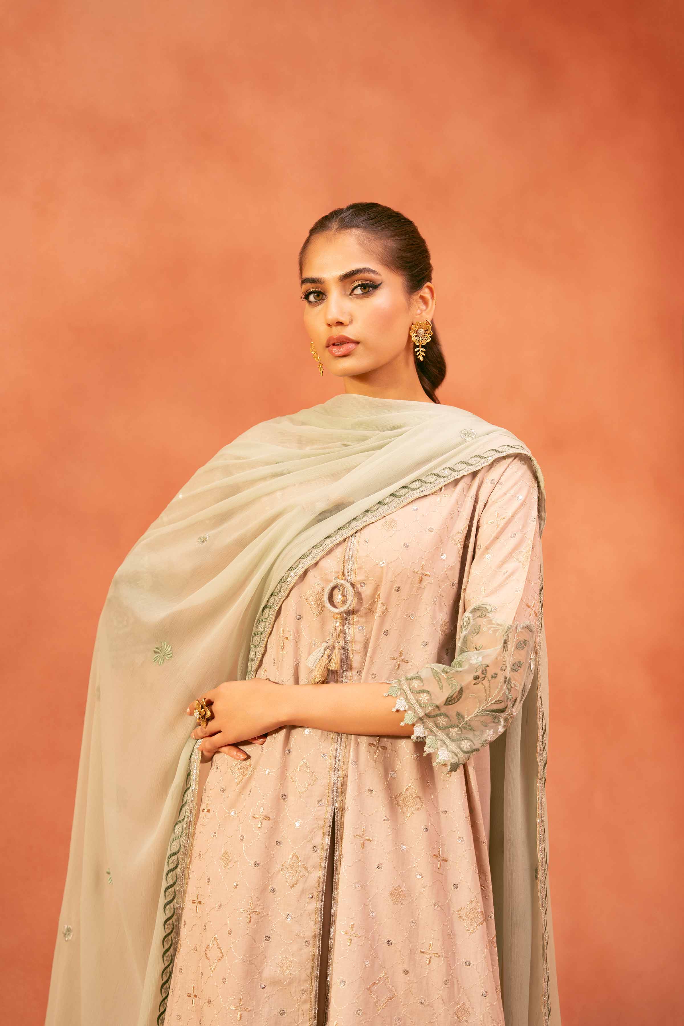 3 Piece - Embroidered Suit - 42519201 for Women - Unstitched Collection | Nishat | Shop Online