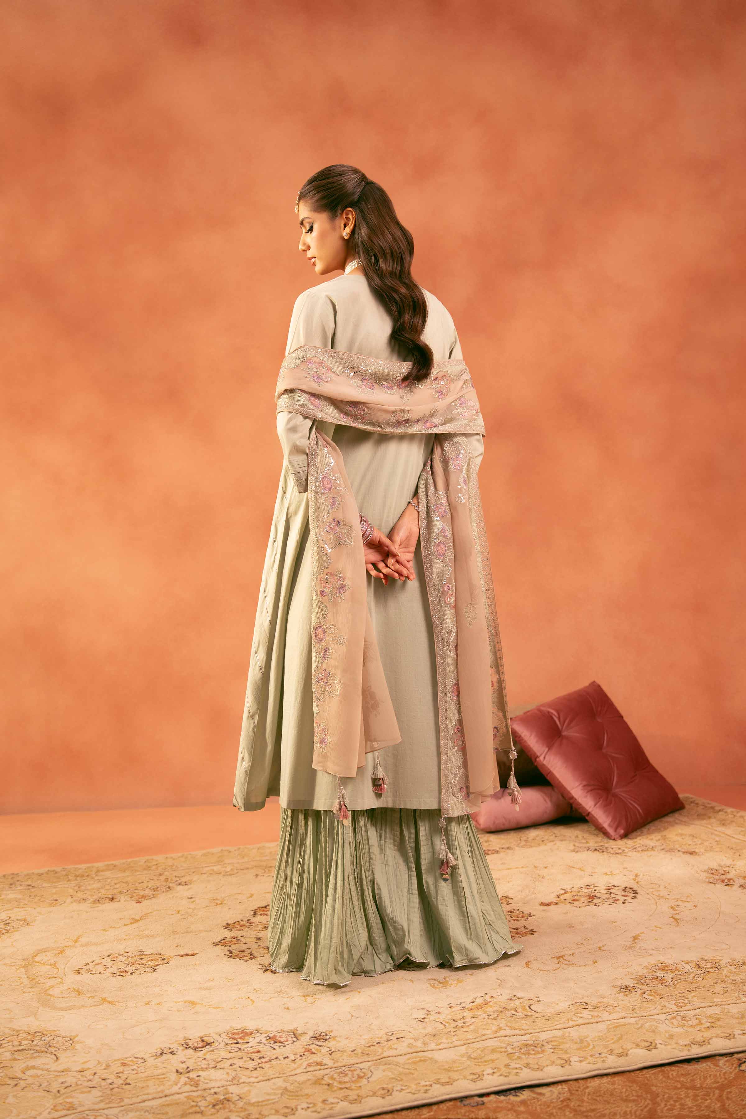 3 Piece - Embroidered Suit - 42519202 for Women - Unstitched Collection | Nishat | Shop Online